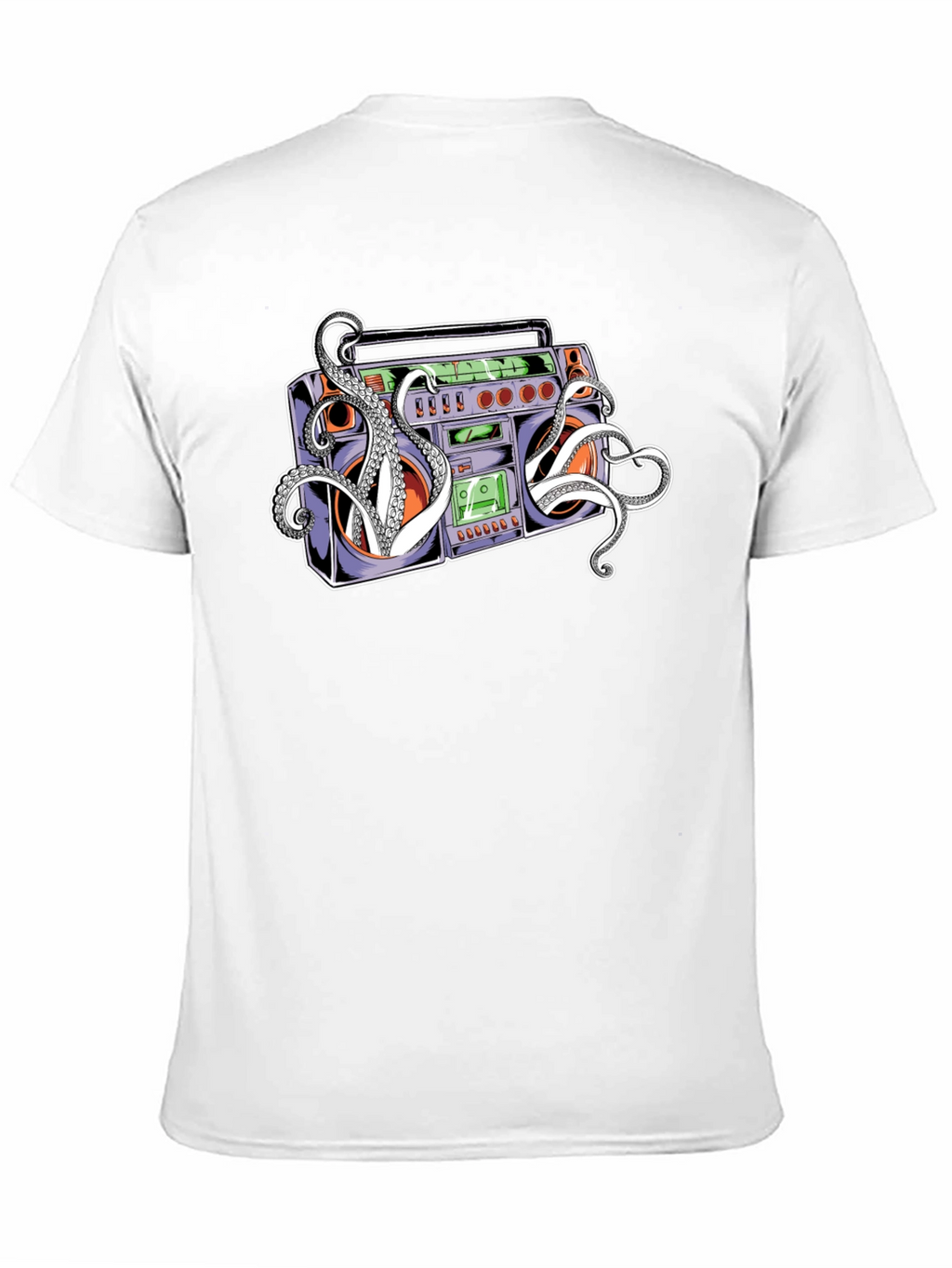 Boombox Octopus Graphic Tee
