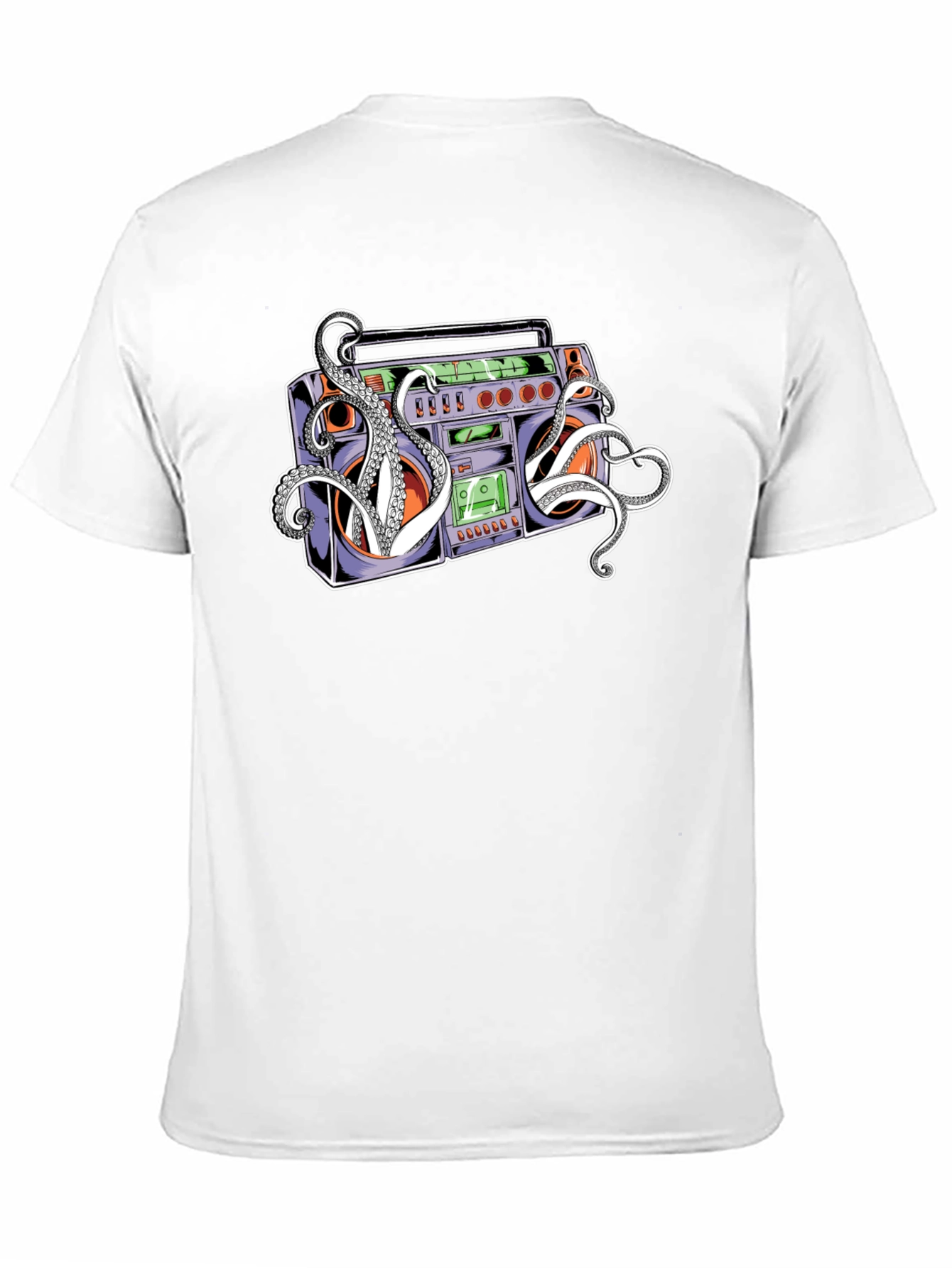 Boombox Octopus Graphic Tee