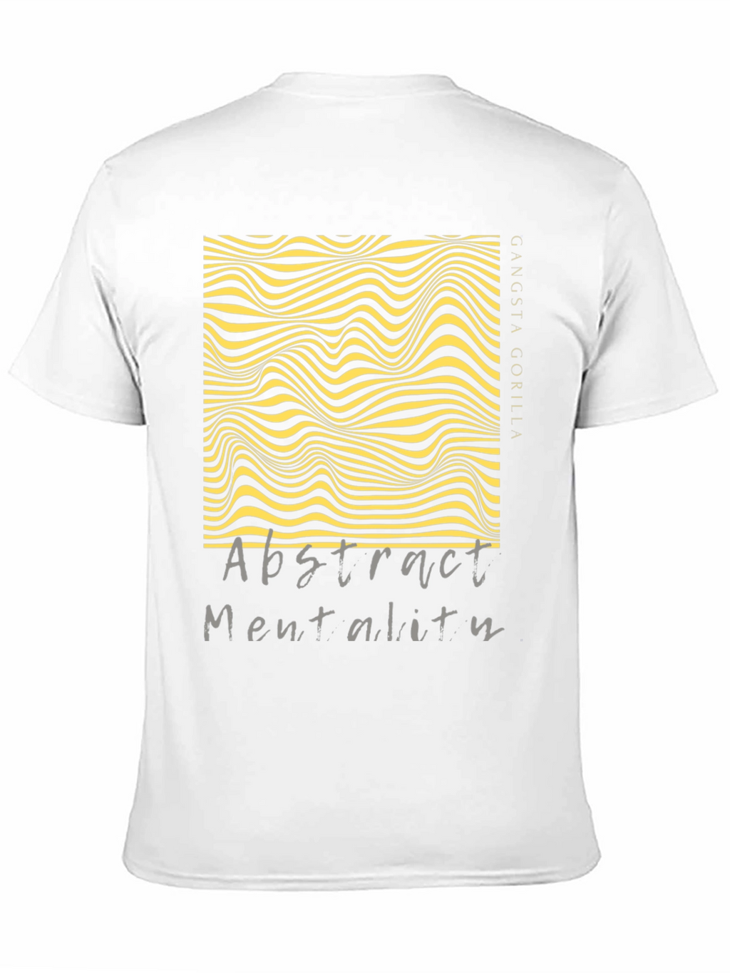 Abstract Mentality Graphic Tee - Modern Design