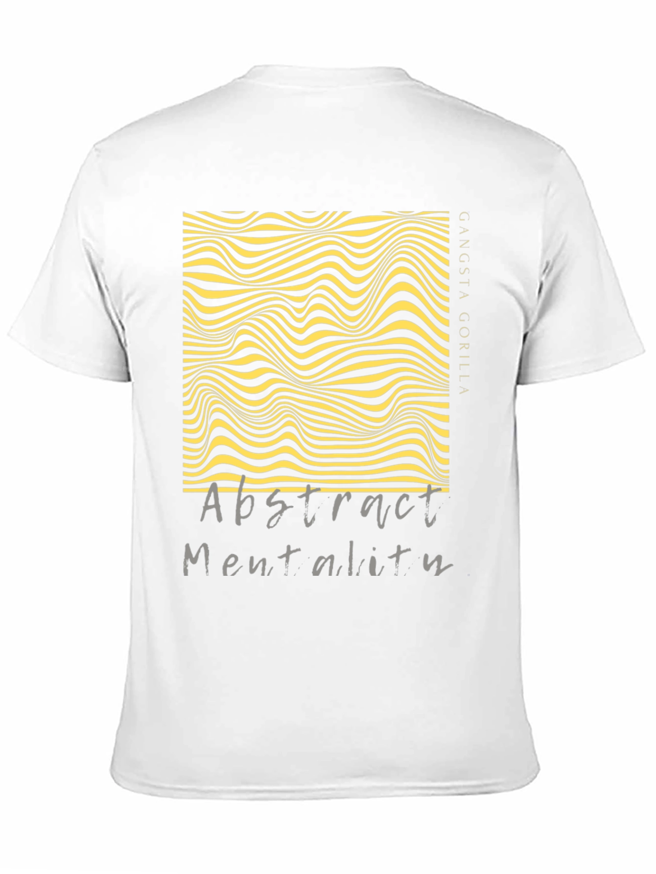Abstract Mentality Graphic Tee - Modern Design