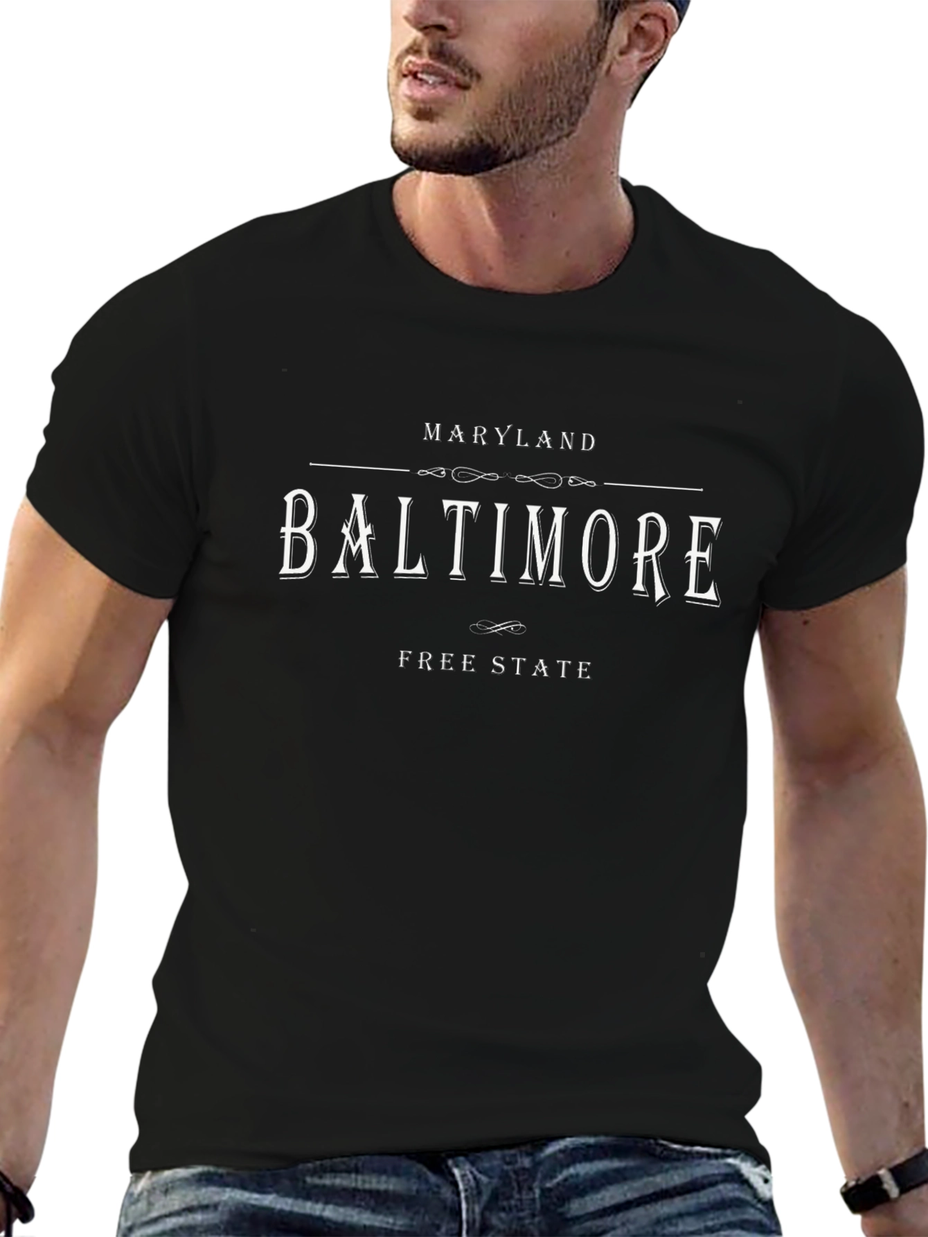 Maryland Baltimore T-Shirt - Free State Tee