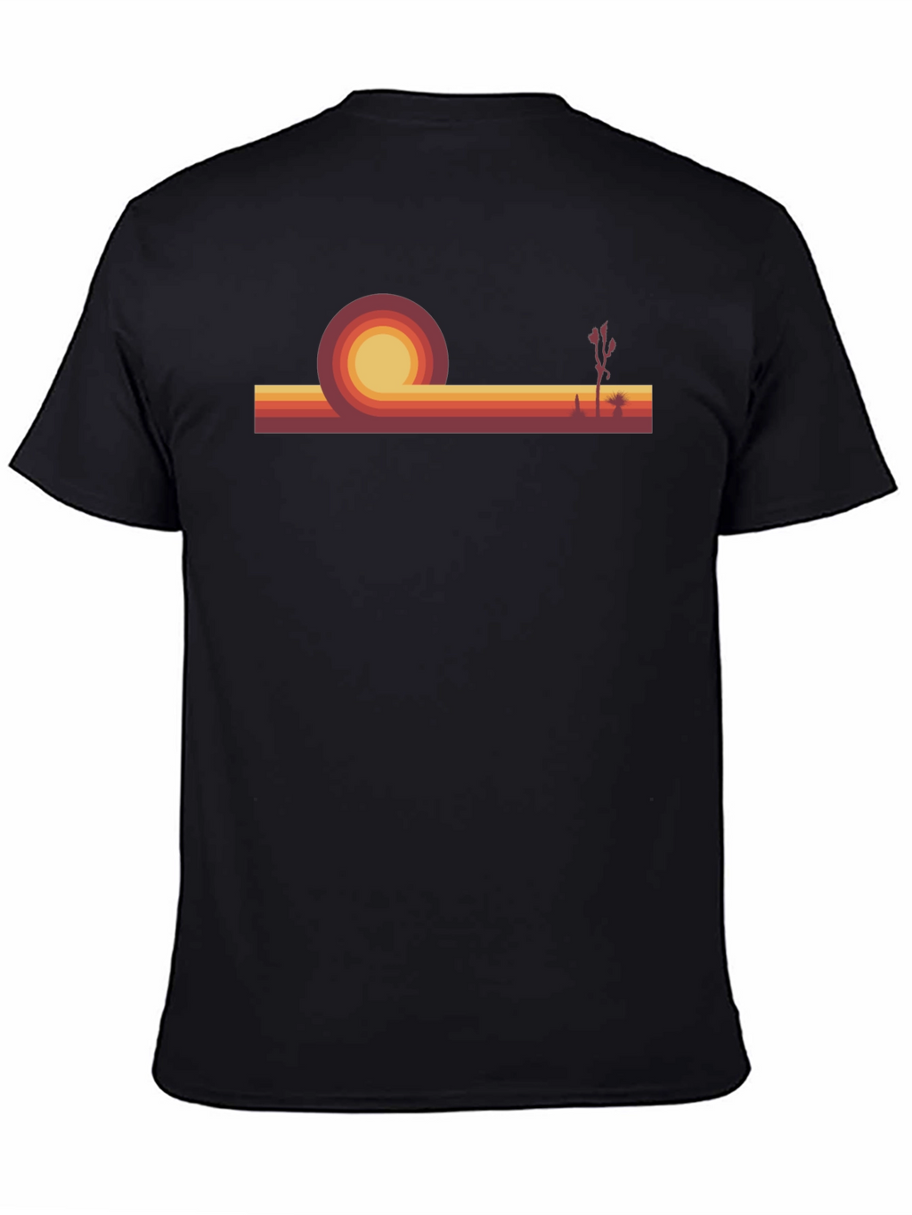 Retro Sunset Graphic Tee - Desert Vibes T-Shirt