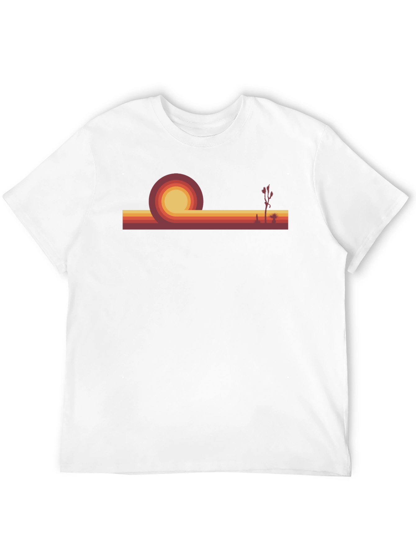 Retro Sunset Graphic Tee - Desert Vibes T-Shirt
