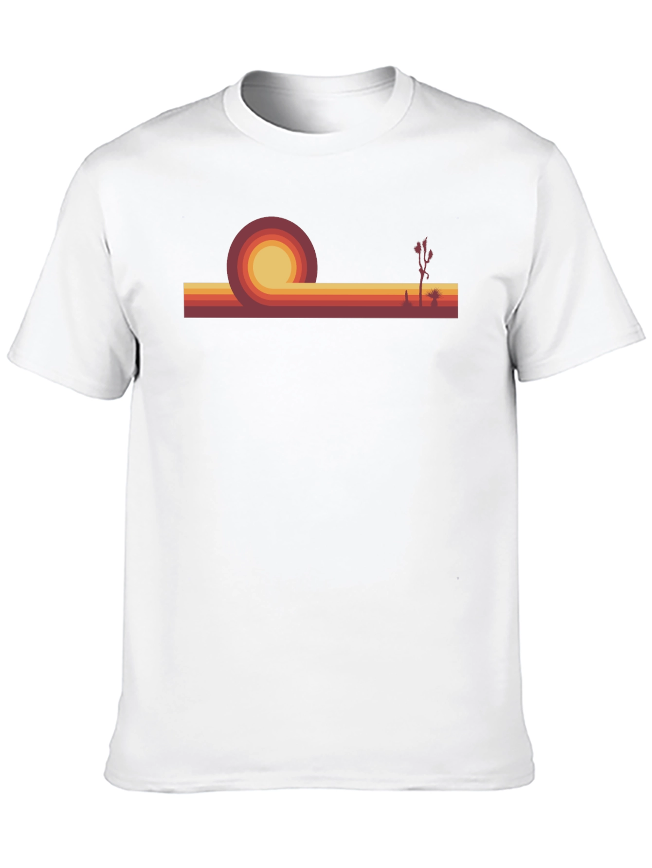 Retro Sunset Graphic Tee - Desert Vibes T-Shirt