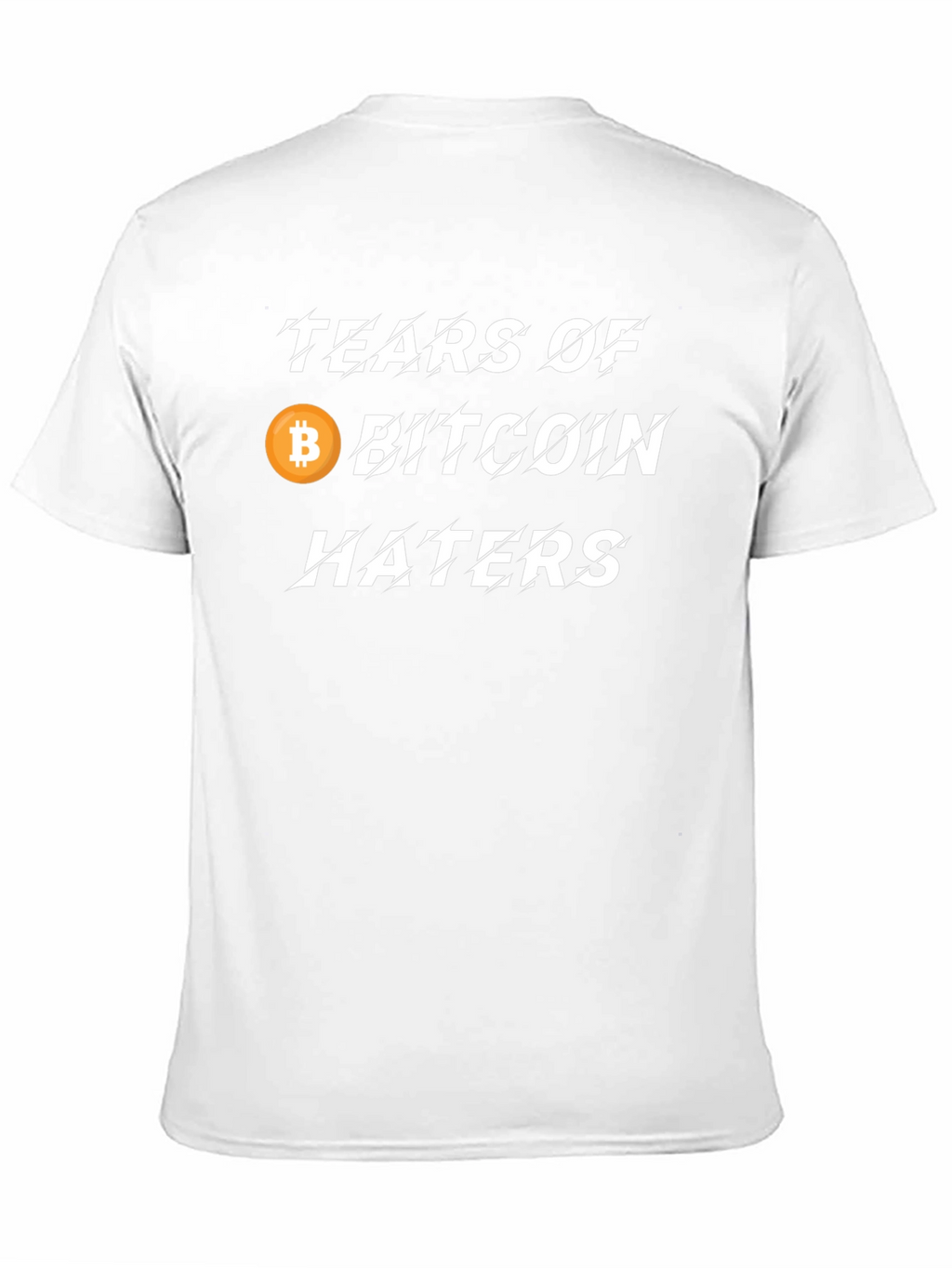Tears of Bitcoin Haters Black T-Shirt