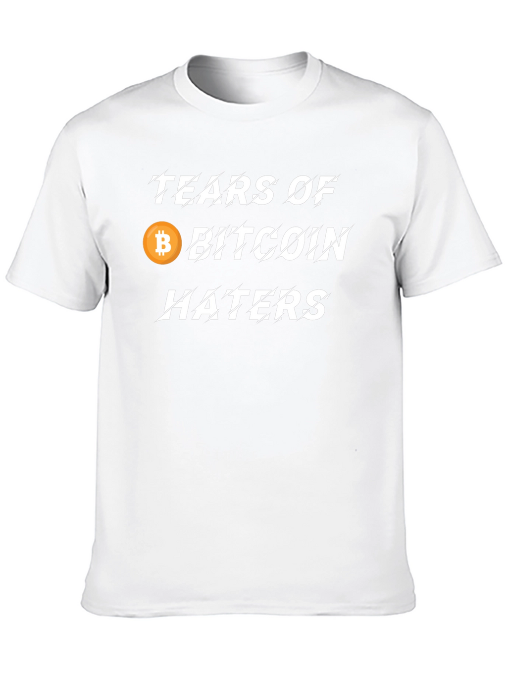 Tears of Bitcoin Haters Black T-Shirt