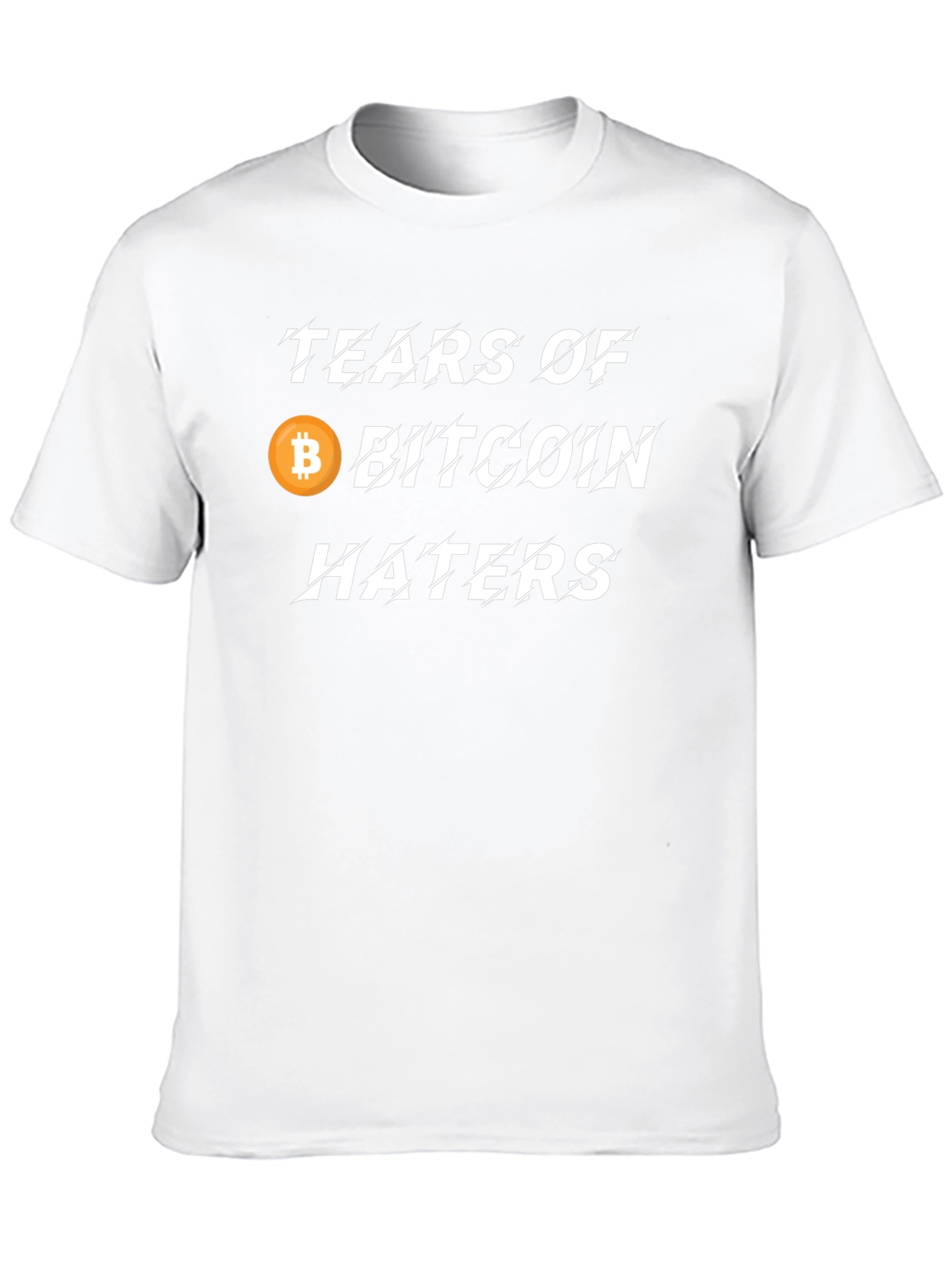Tears of Bitcoin Haters Black T-Shirt