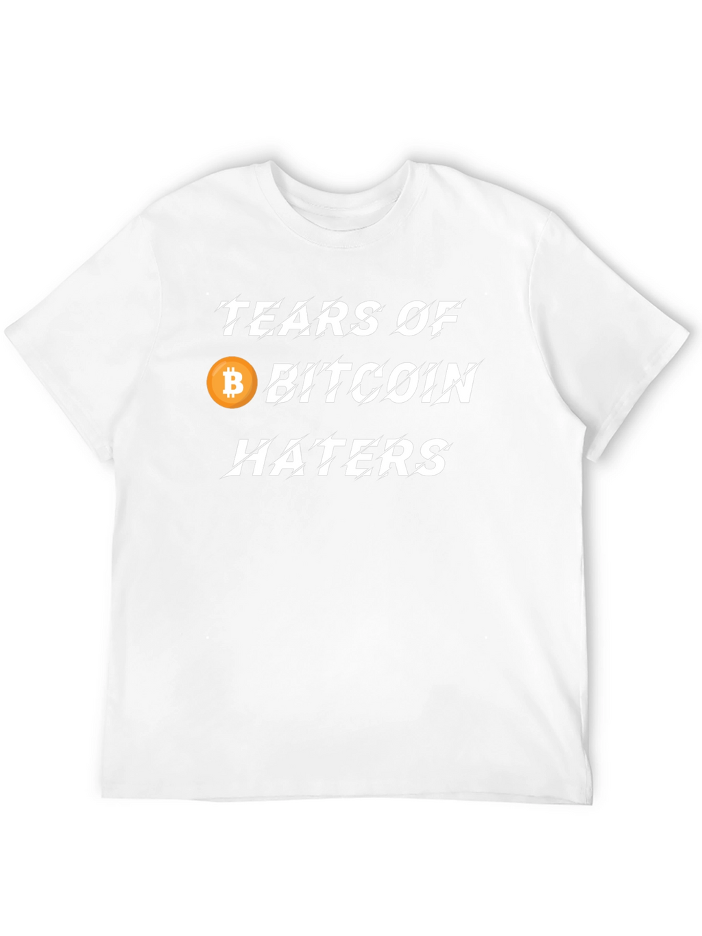 Tears of Bitcoin Haters Black T-Shirt