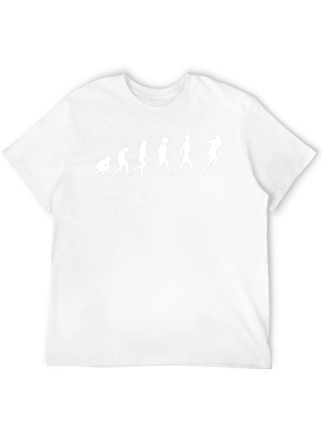 Evolution of a Footballer T-Shirt
