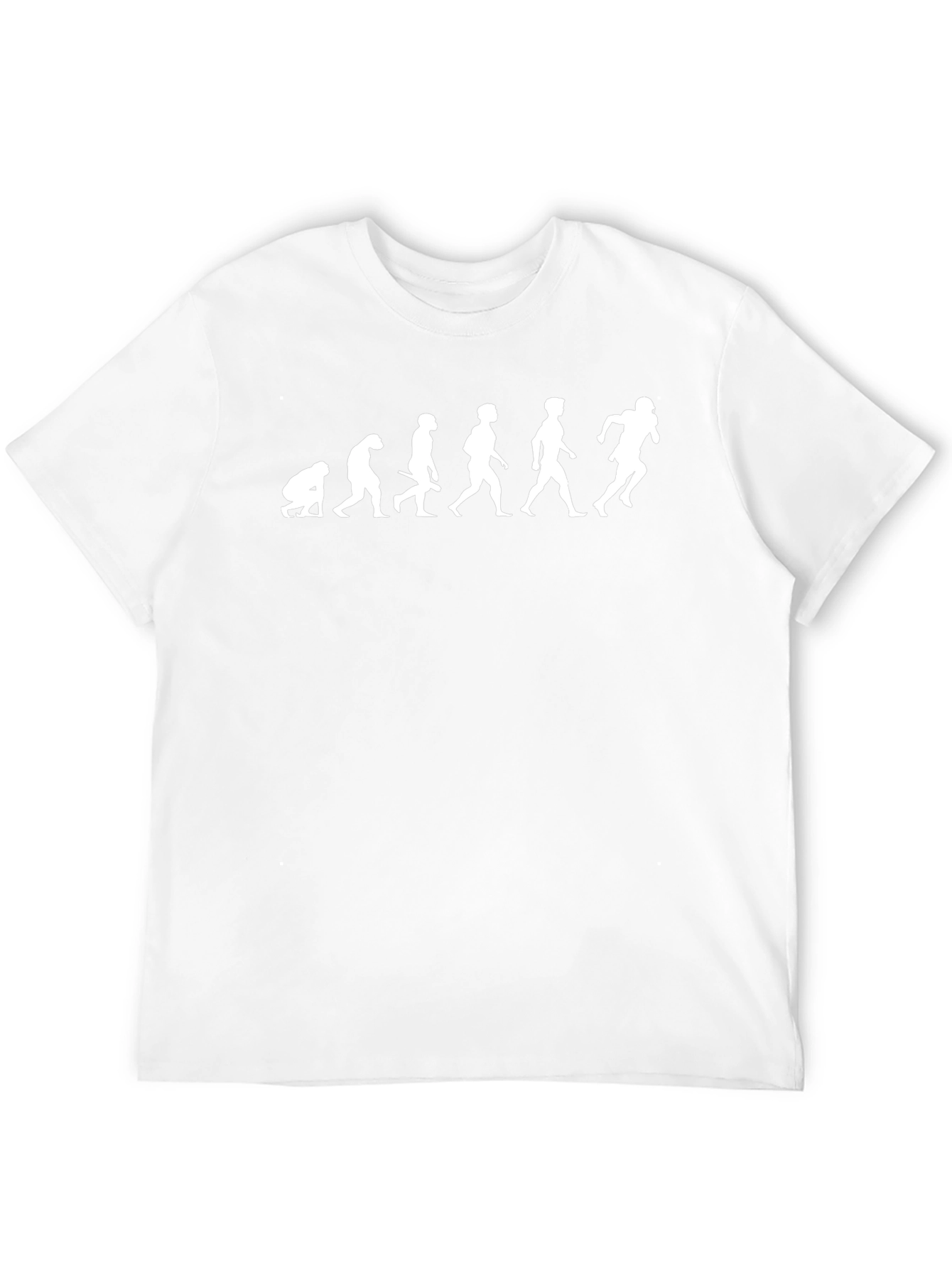 Evolution of a Footballer T-Shirt