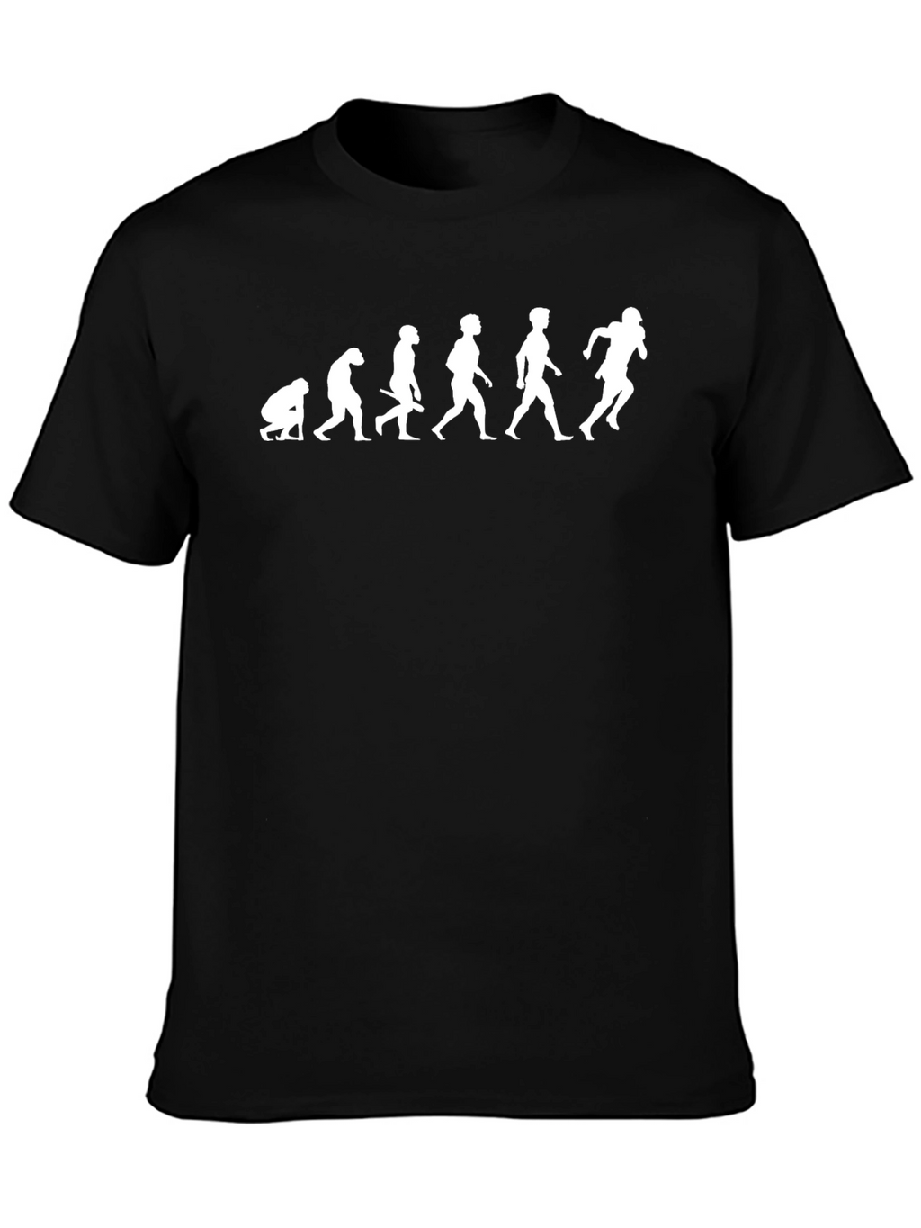 Evolution of a Footballer T-Shirt