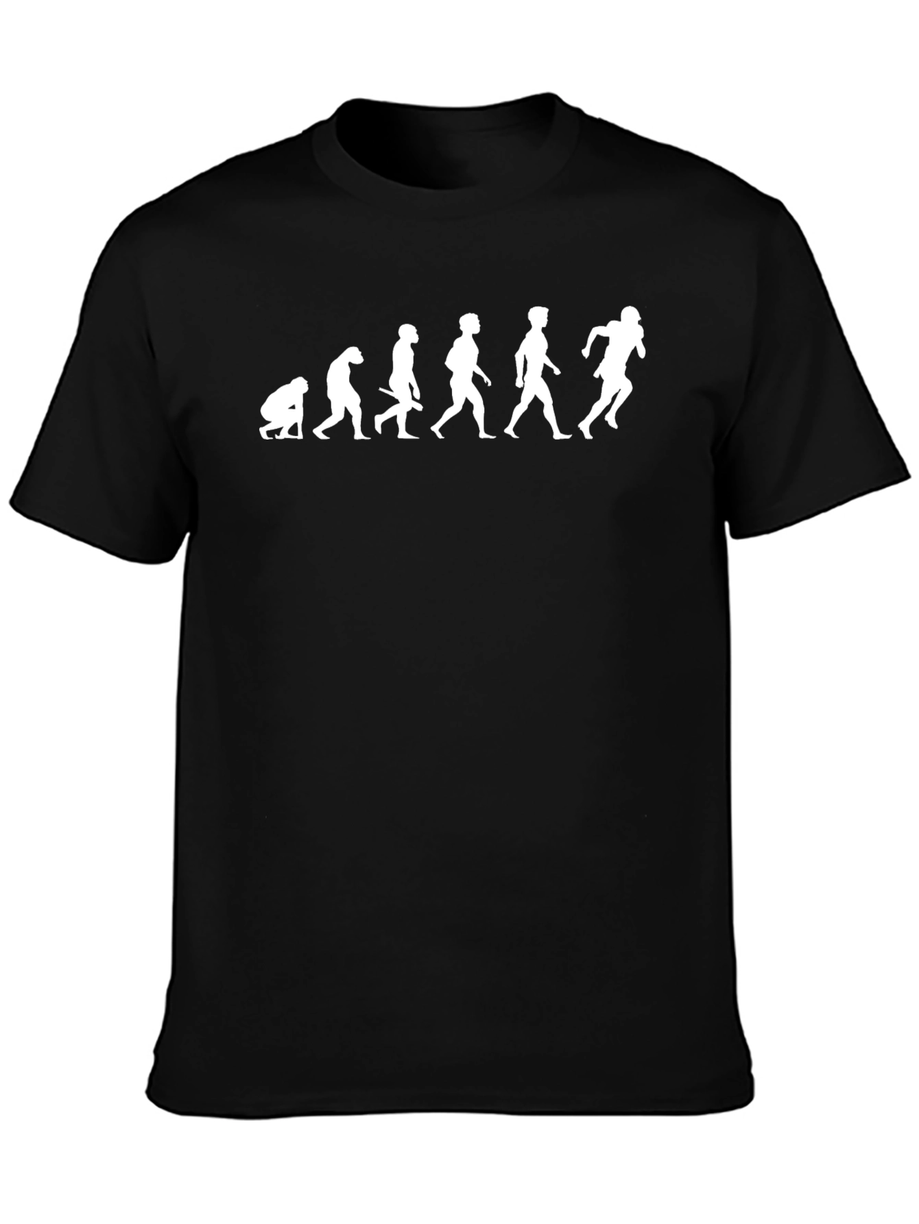 Evolution of a Footballer T-Shirt