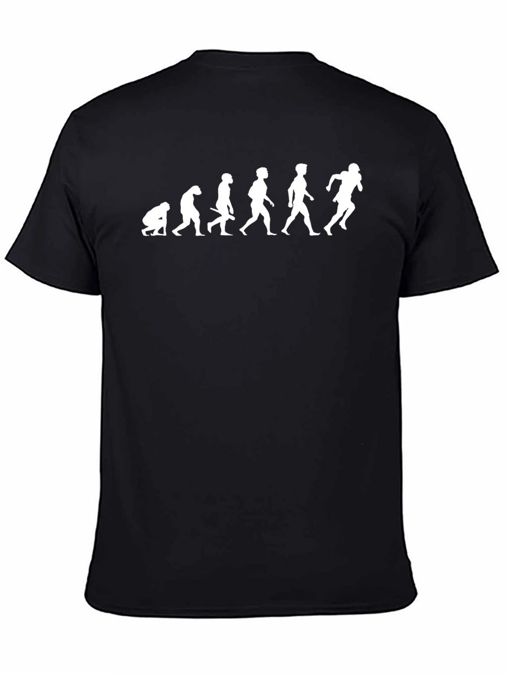 Evolution of a Footballer T-Shirt