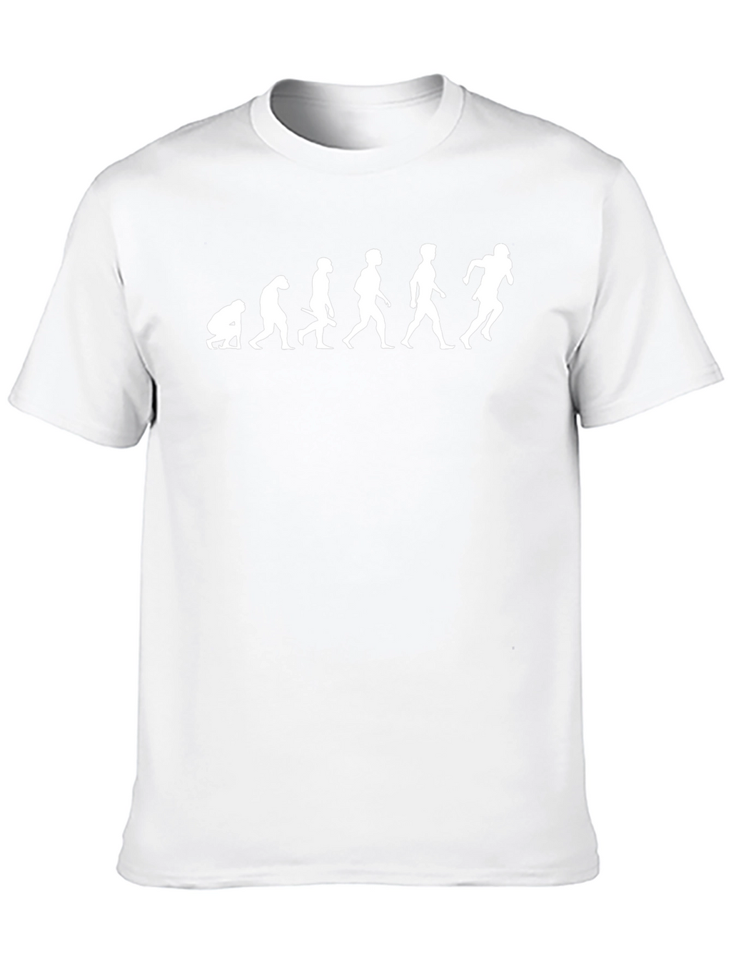 Evolution of a Footballer T-Shirt