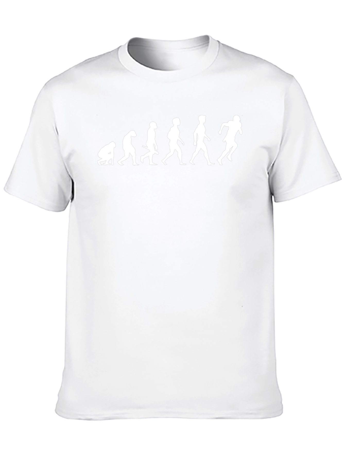 Evolution of a Footballer T-Shirt