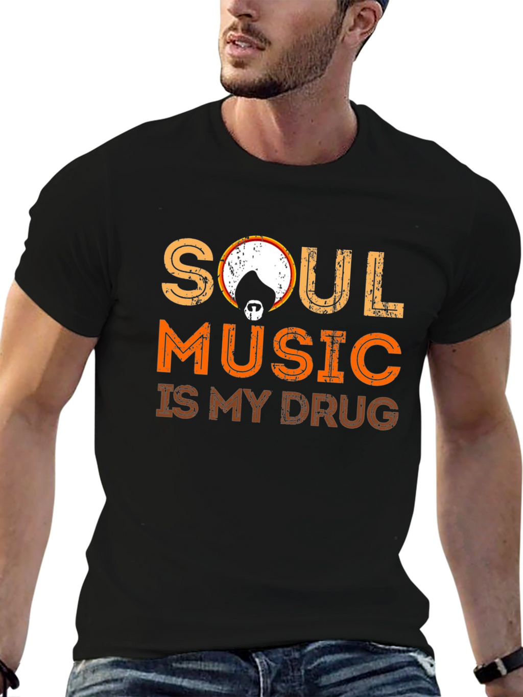 Soul Music is My Drug Graphic T-Shirt