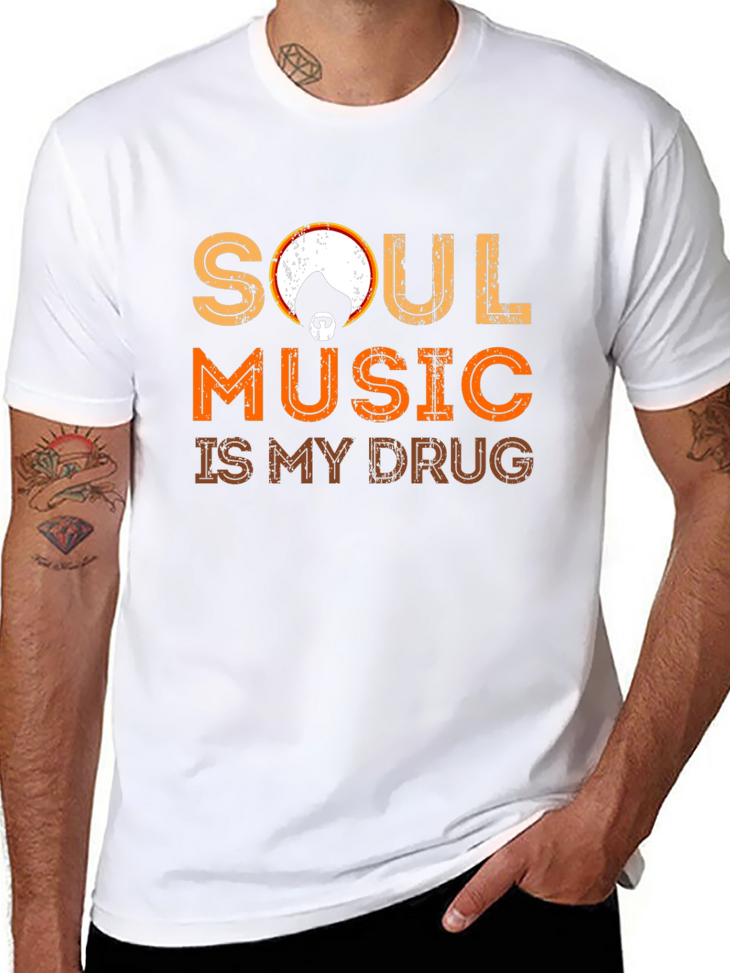 Soul Music is My Drug Graphic T-Shirt