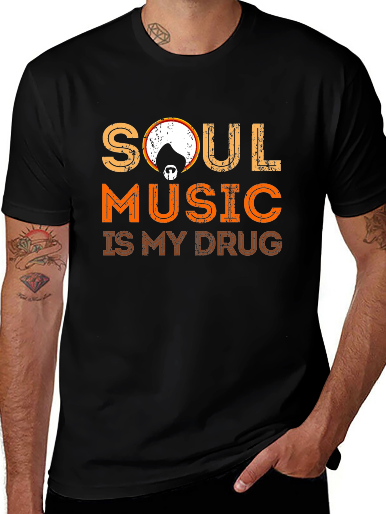 Soul Music is My Drug Graphic T-Shirt