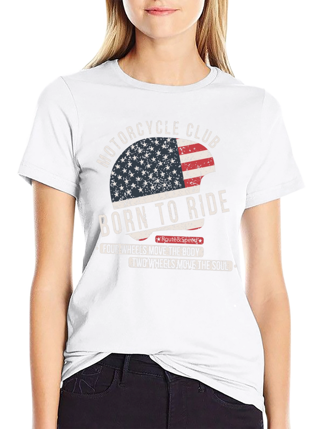 Born to Ride Motorcycle Club T-Shirt