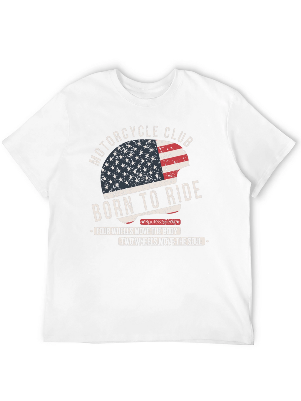 Born to Ride Motorcycle Club T-Shirt