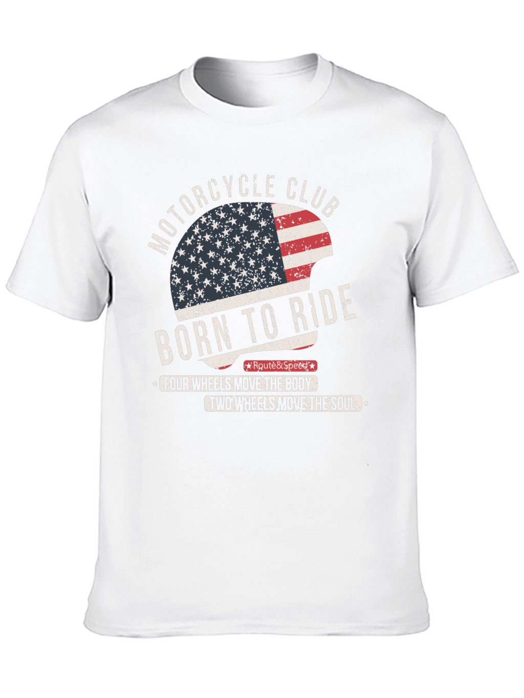 Born to Ride Motorcycle Club T-Shirt