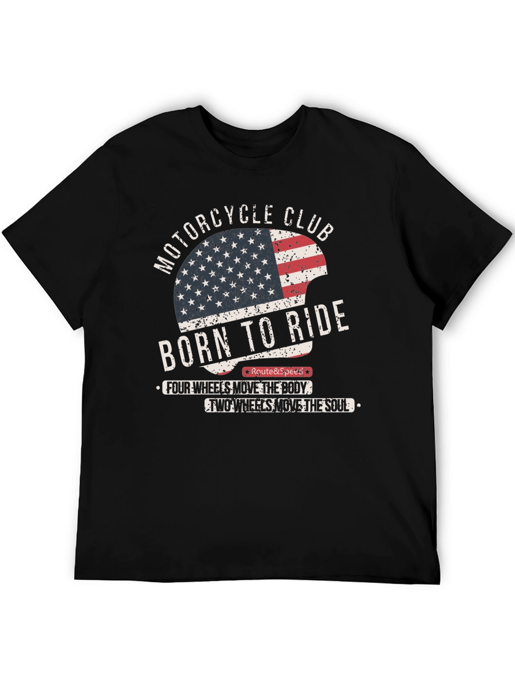 Born to Ride Motorcycle Club T-Shirt