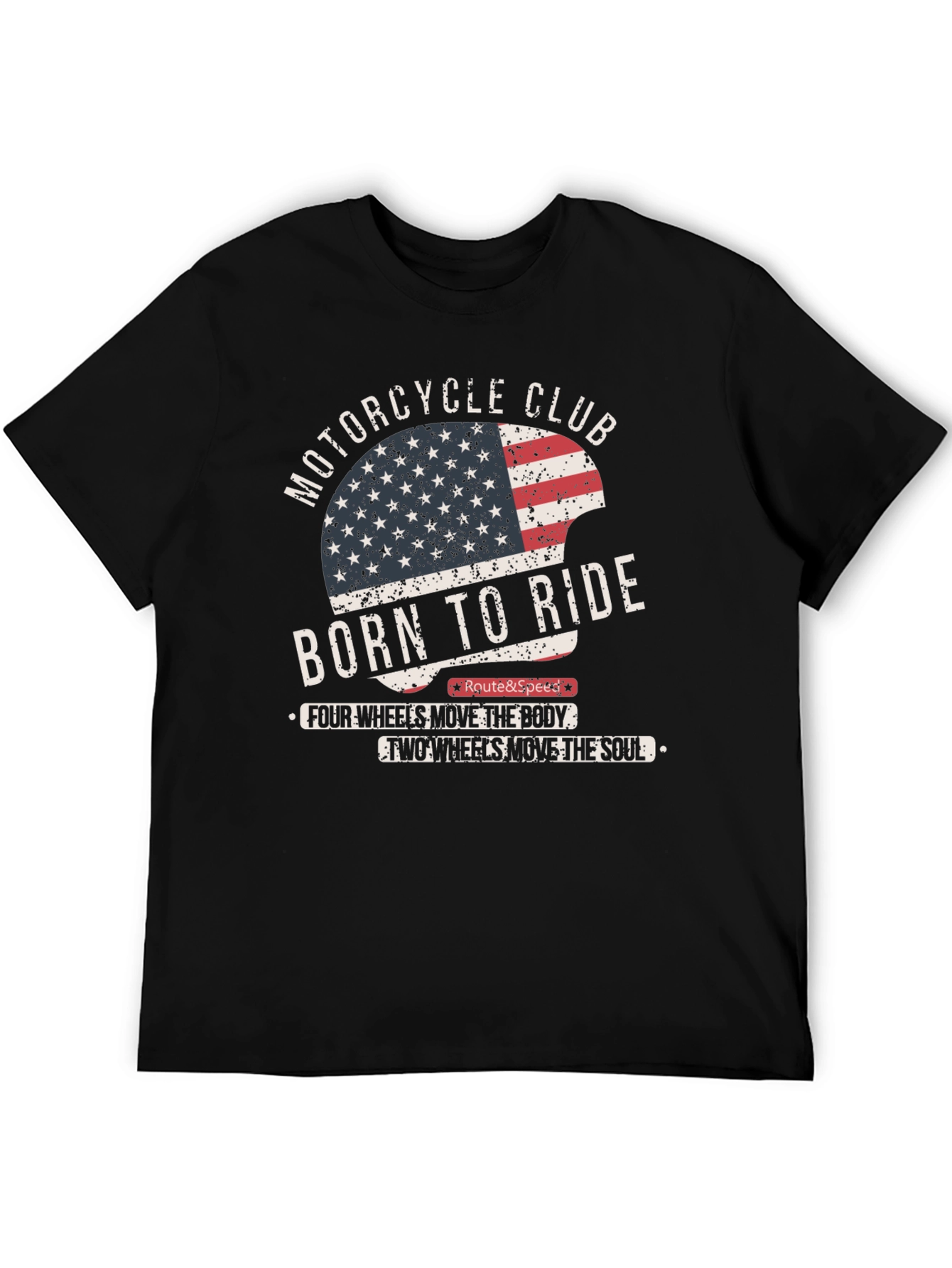 Born to Ride Motorcycle Club T-Shirt