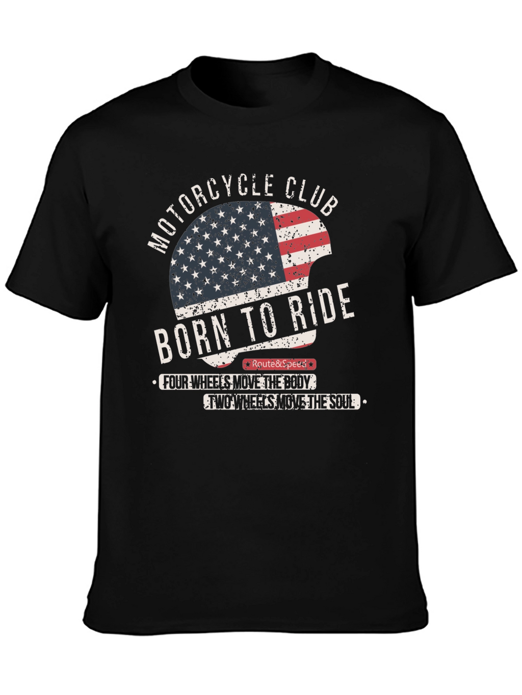 Born to Ride Motorcycle Club T-Shirt