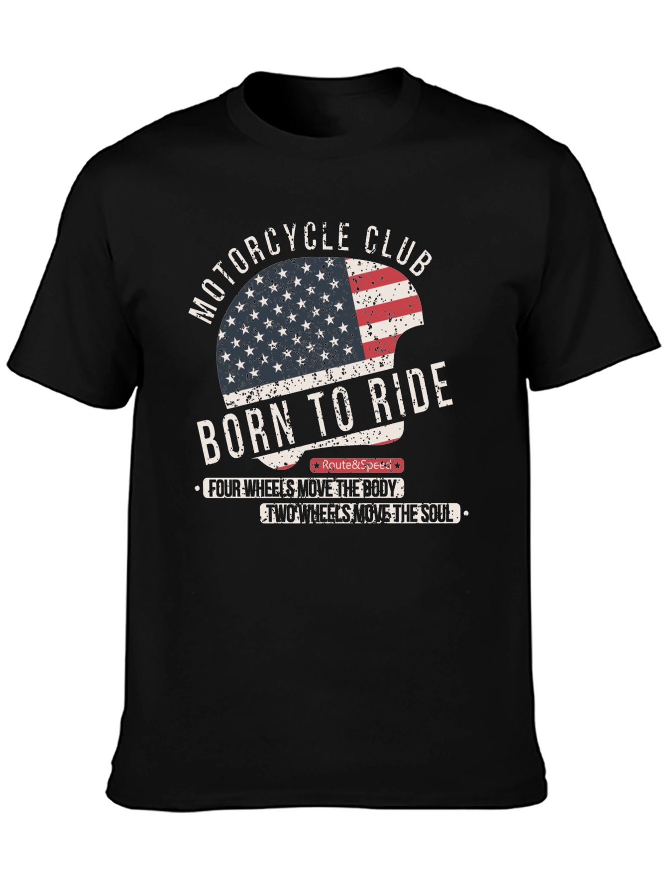 Born to Ride Motorcycle Club T-Shirt