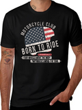 Born to Ride Motorcycle Club T-Shirt