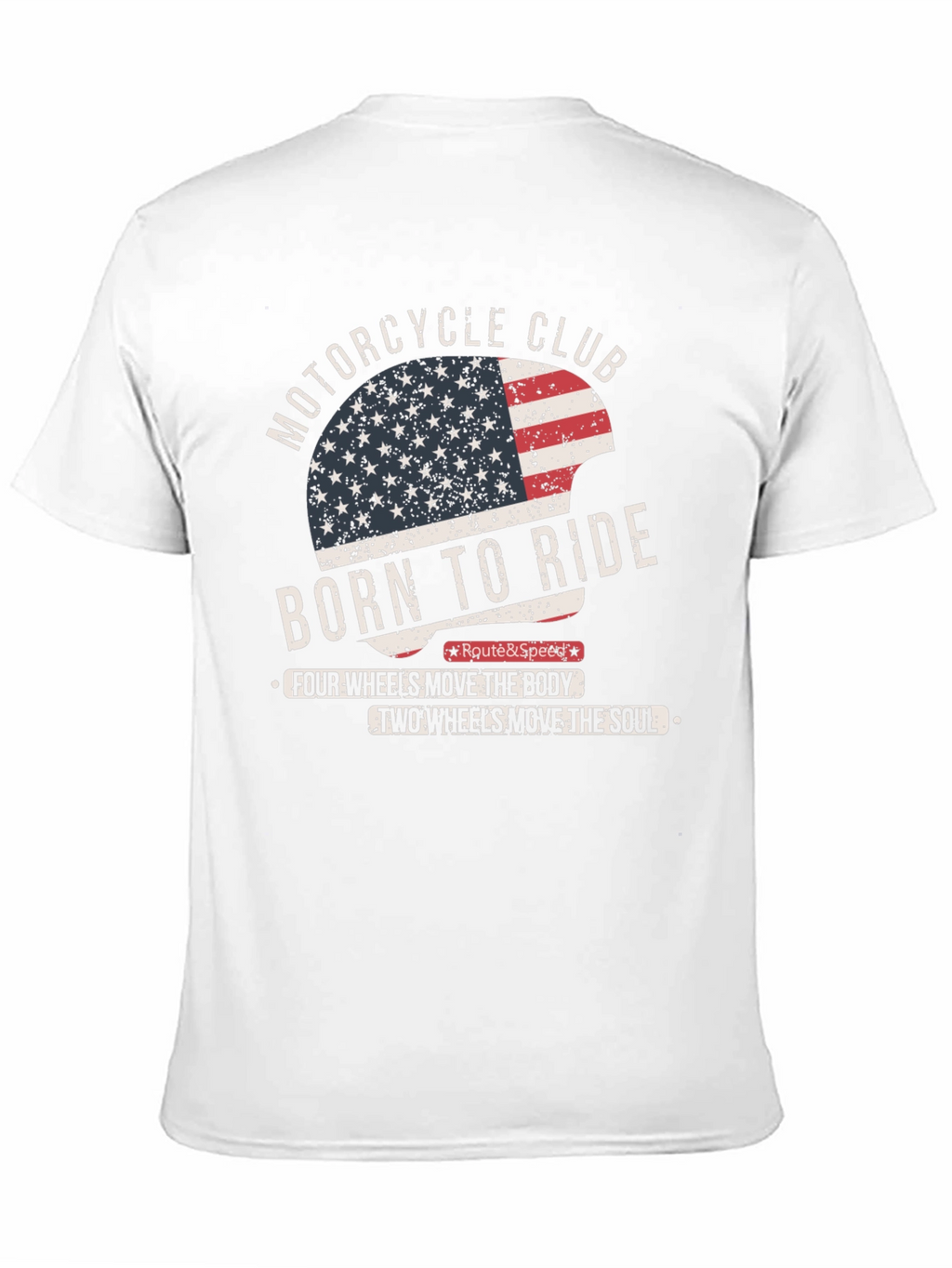 Born to Ride Motorcycle Club T-Shirt
