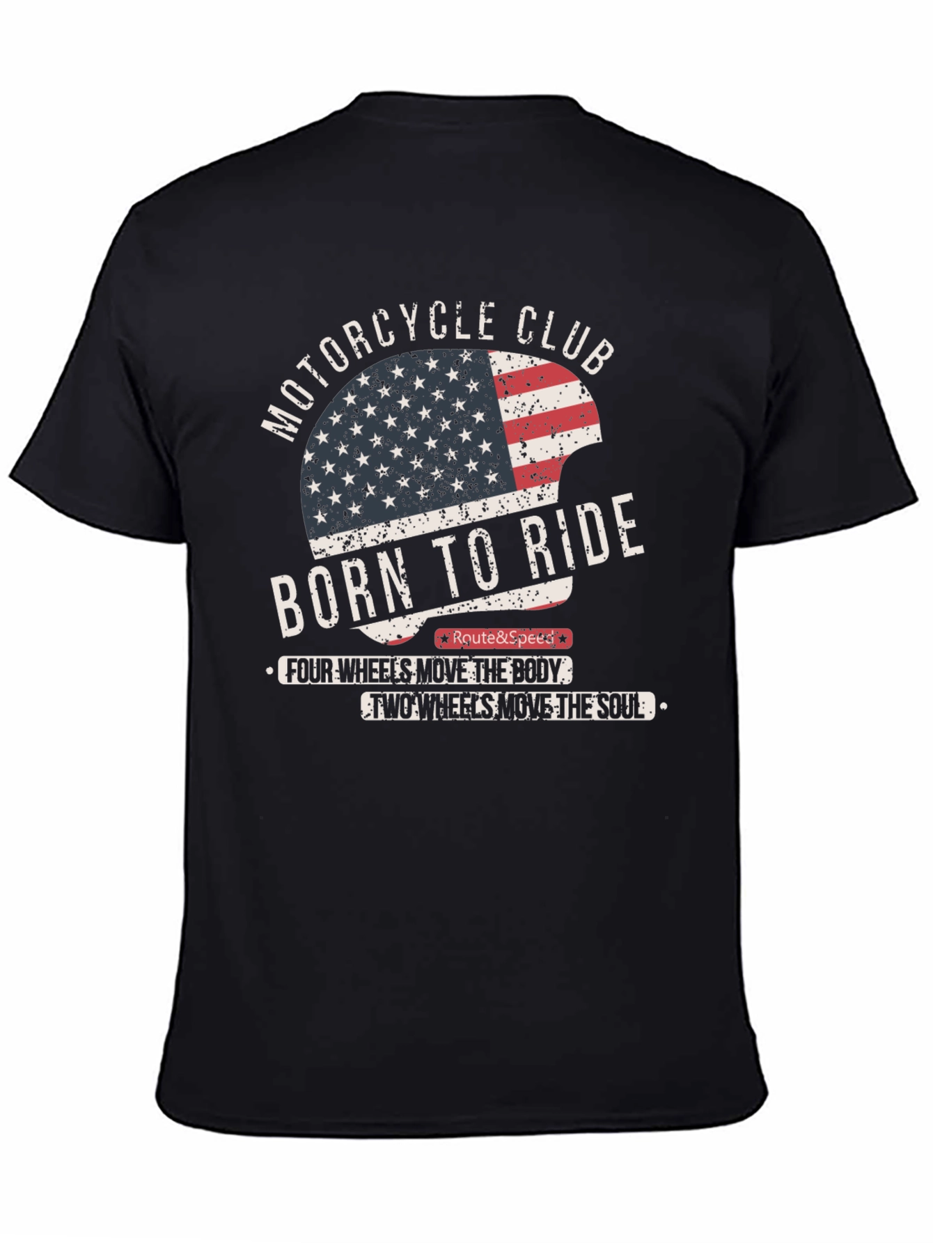 Born to Ride Motorcycle Club T-Shirt