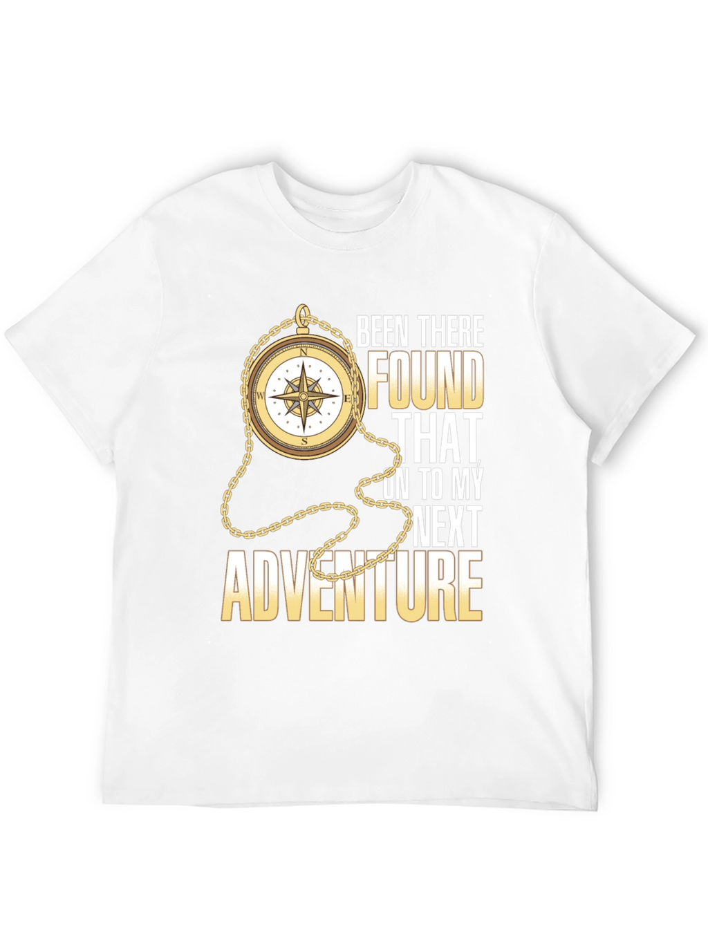 Adventure Compass Graphic Tee - Black