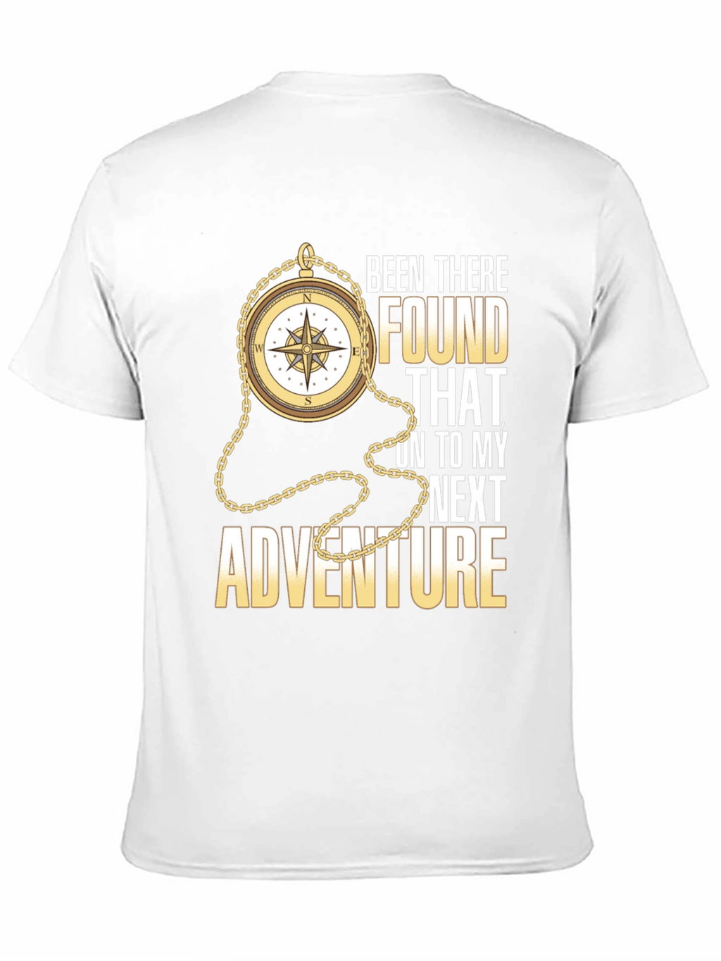 Adventure Compass Graphic Tee - Black