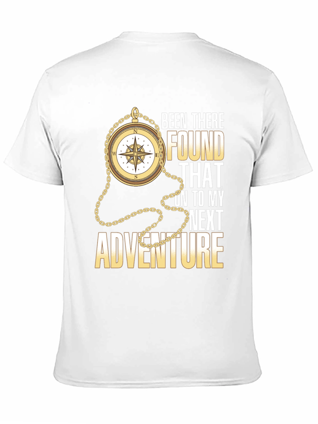 Adventure Compass Graphic Tee - Black