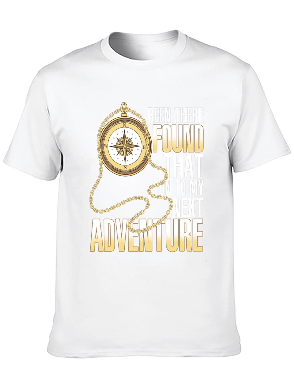 Adventure Compass Graphic Tee - Black