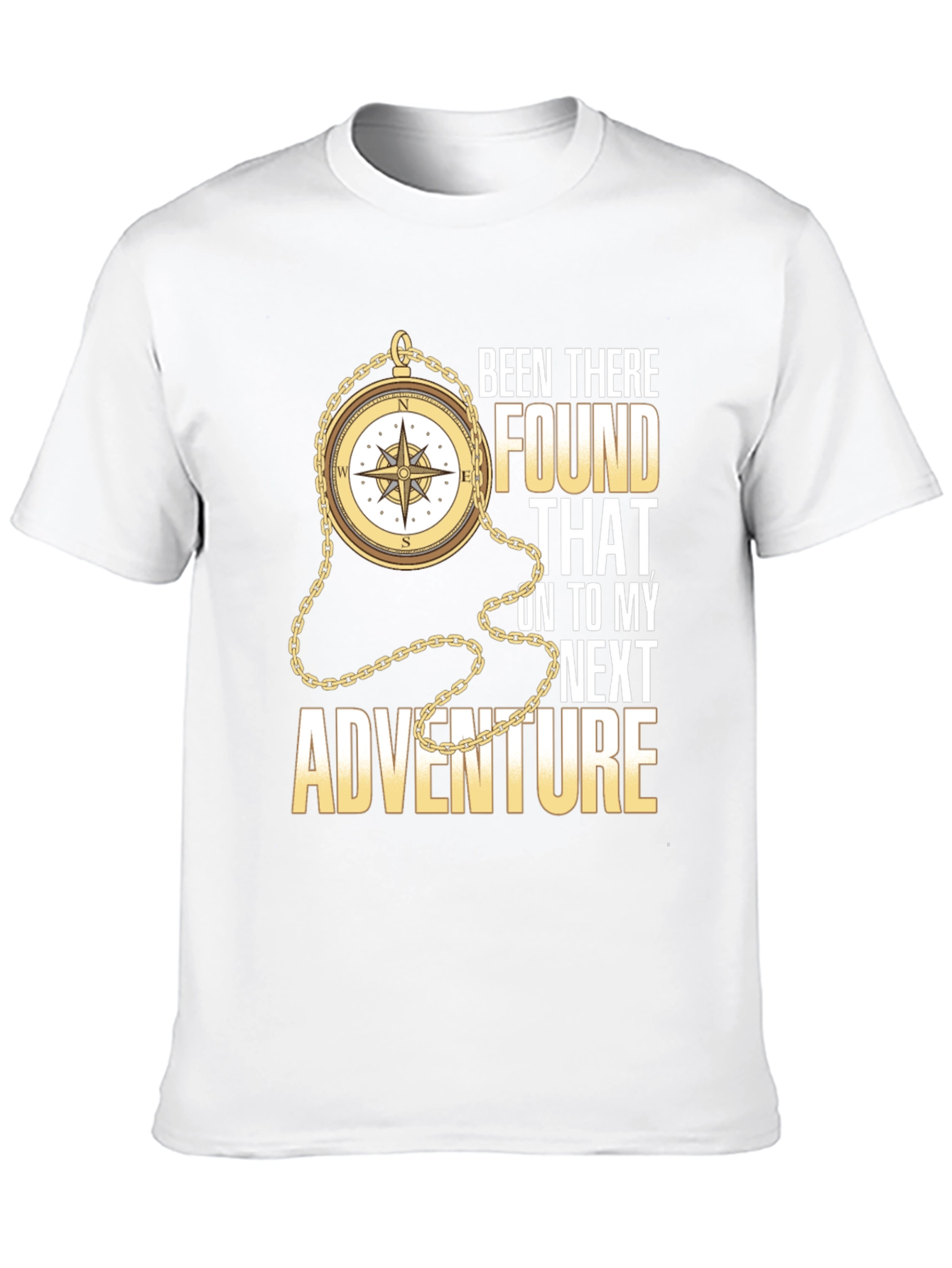 Adventure Compass Graphic Tee - Black