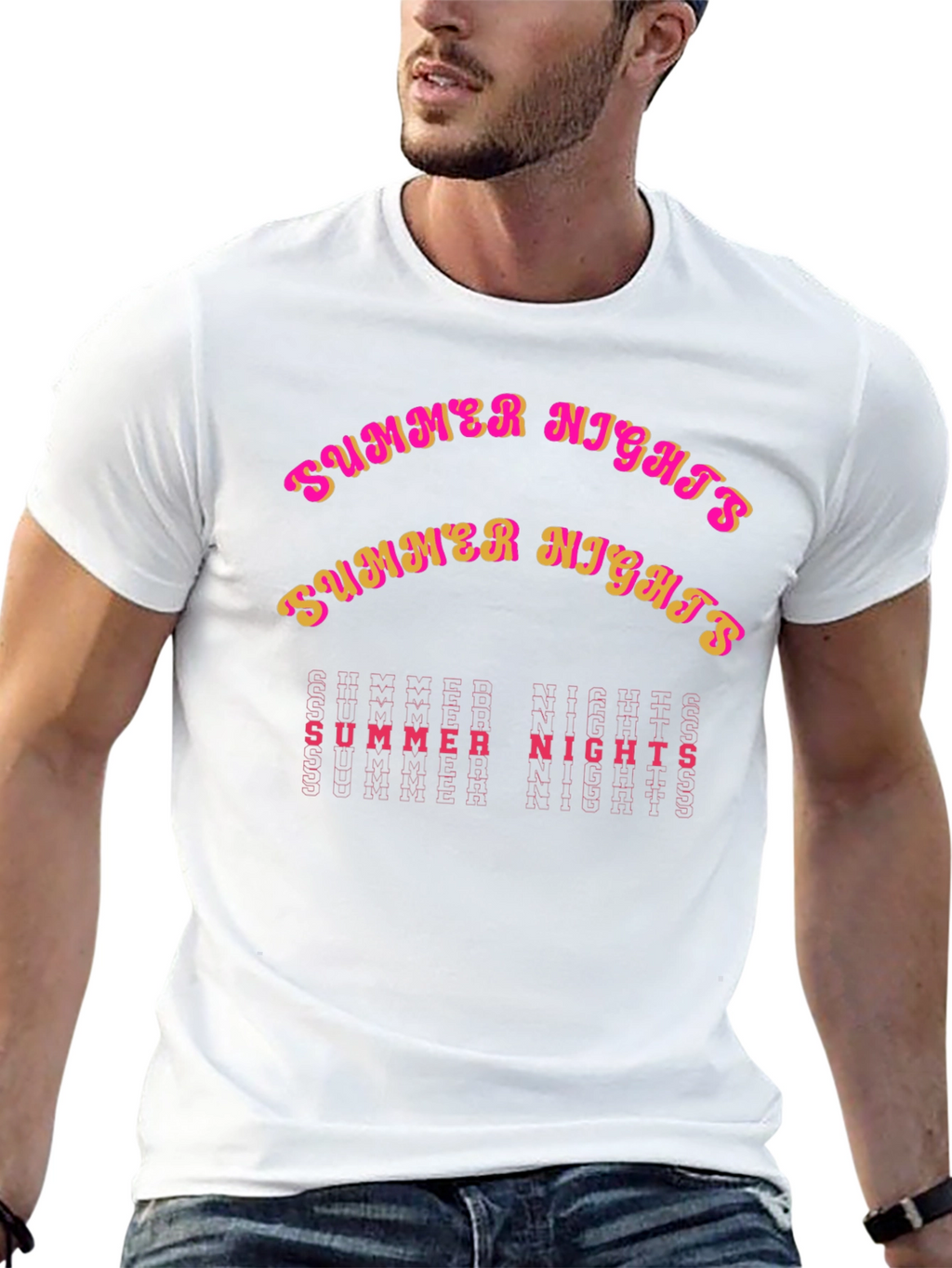 Summer Nights Graphic T-Shirt