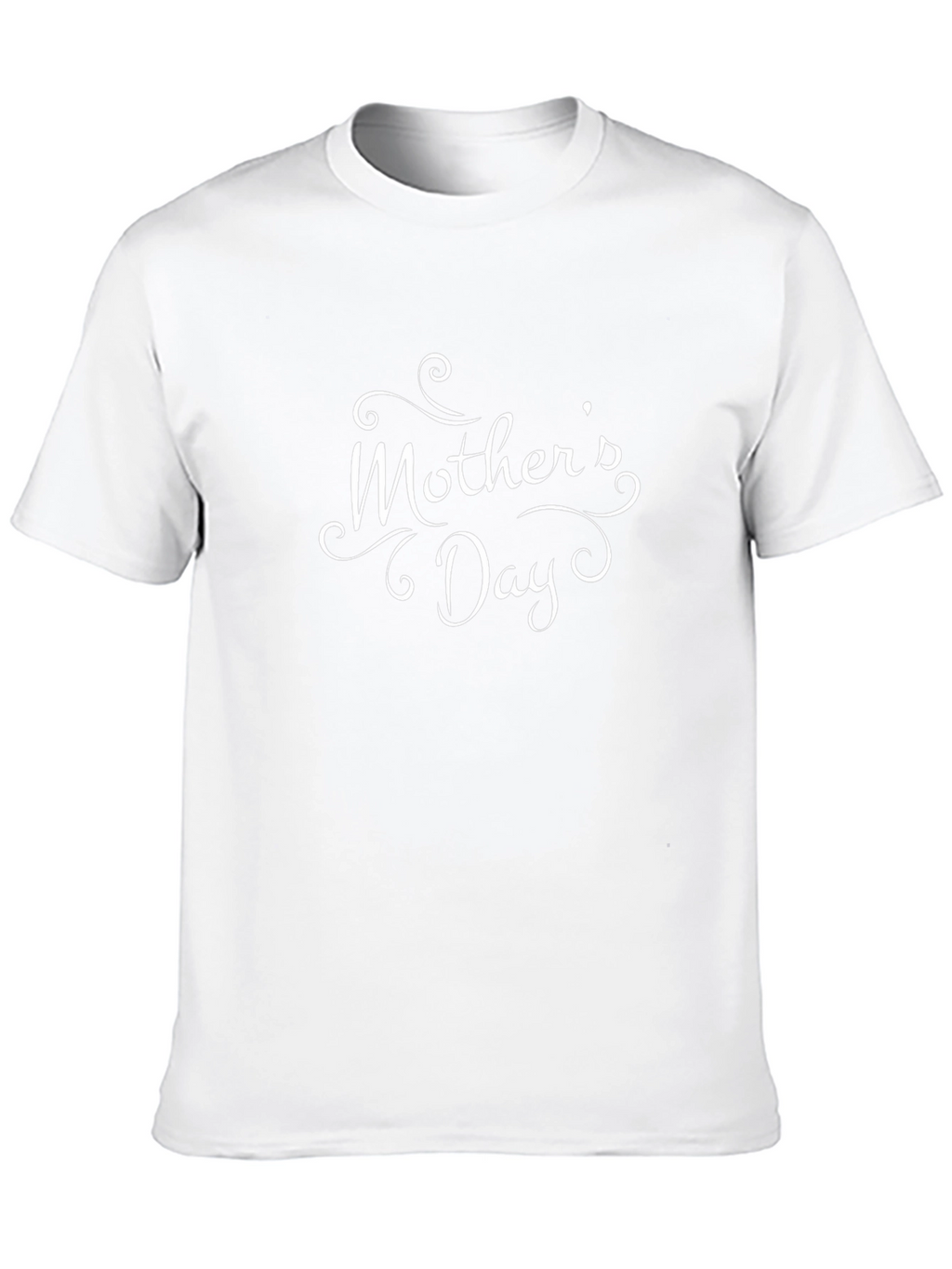Mothers Day Black T-Shirt for Men
