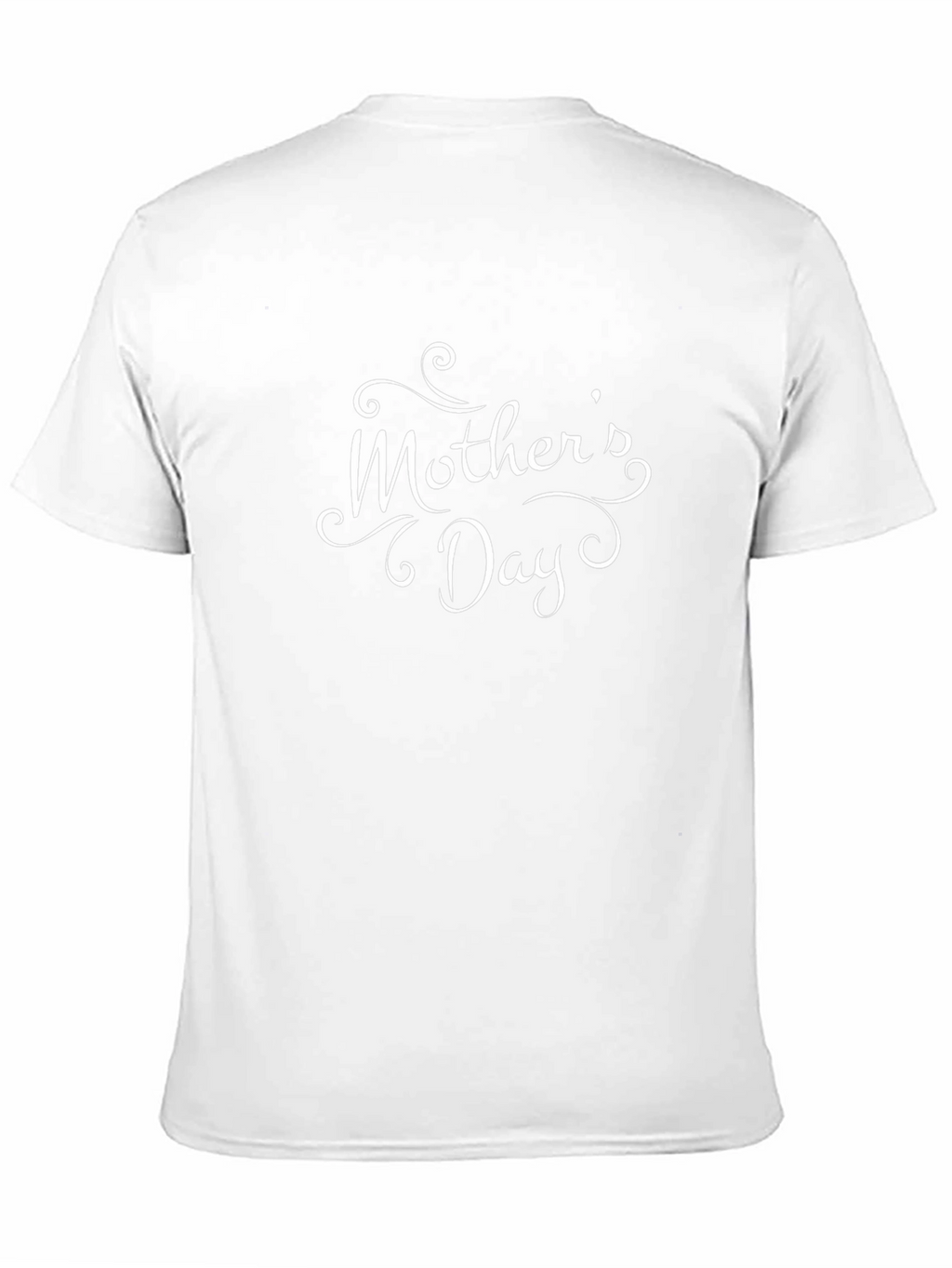 Mothers Day Black T-Shirt for Men
