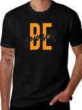 Be Yourself Graphic Tee - Black