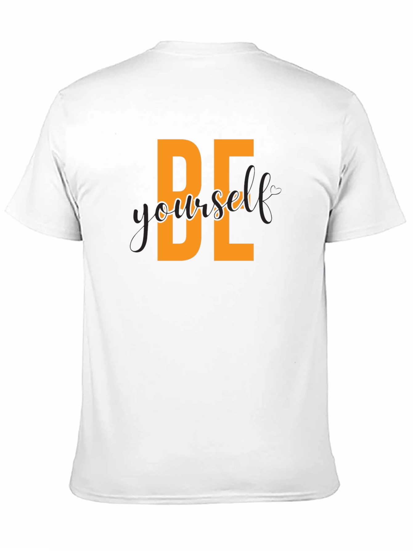 Be Yourself Graphic Tee - Black