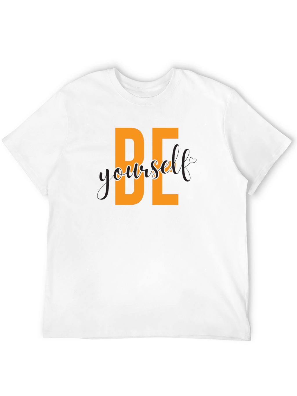 Be Yourself Graphic Tee - Black