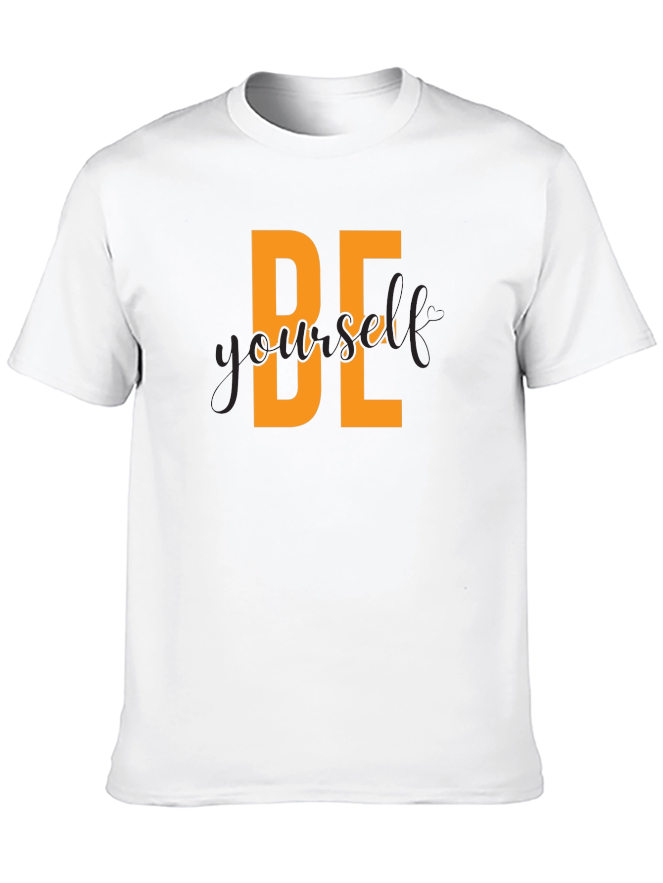 Be Yourself Graphic Tee - Black