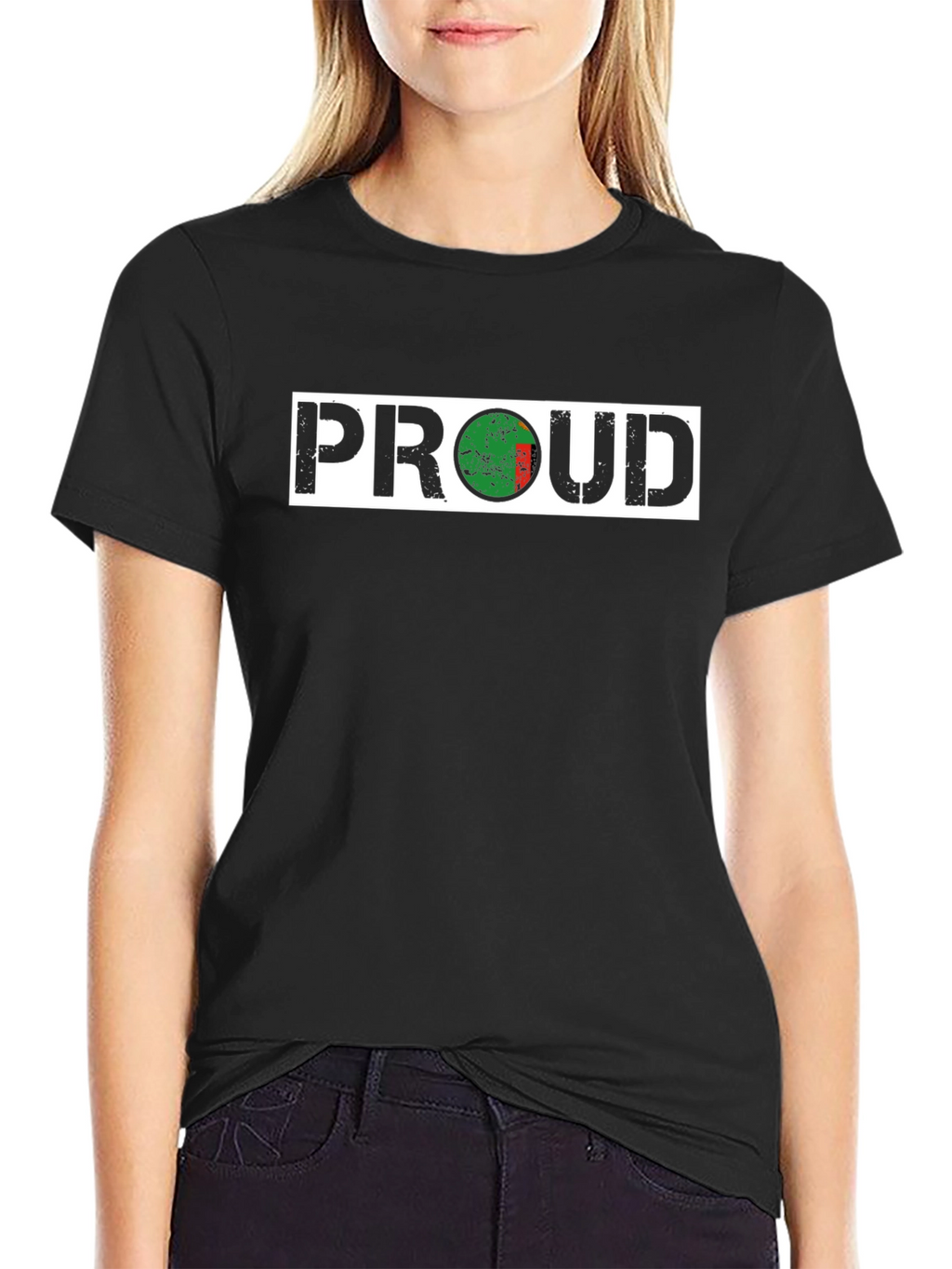 Proud Bangladesh Flag T-Shirt - Distressed Design