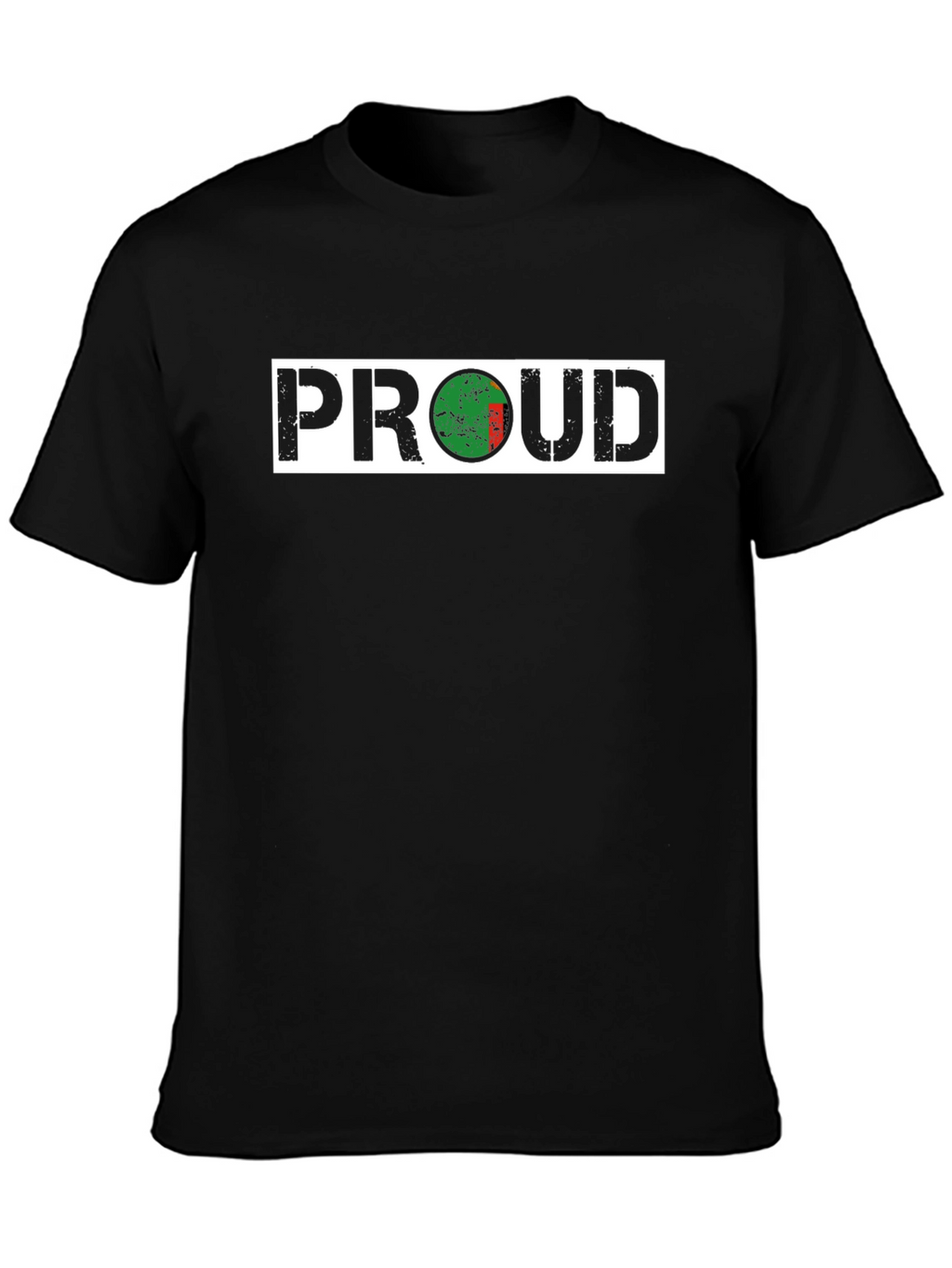 Proud Bangladesh Flag T-Shirt - Distressed Design
