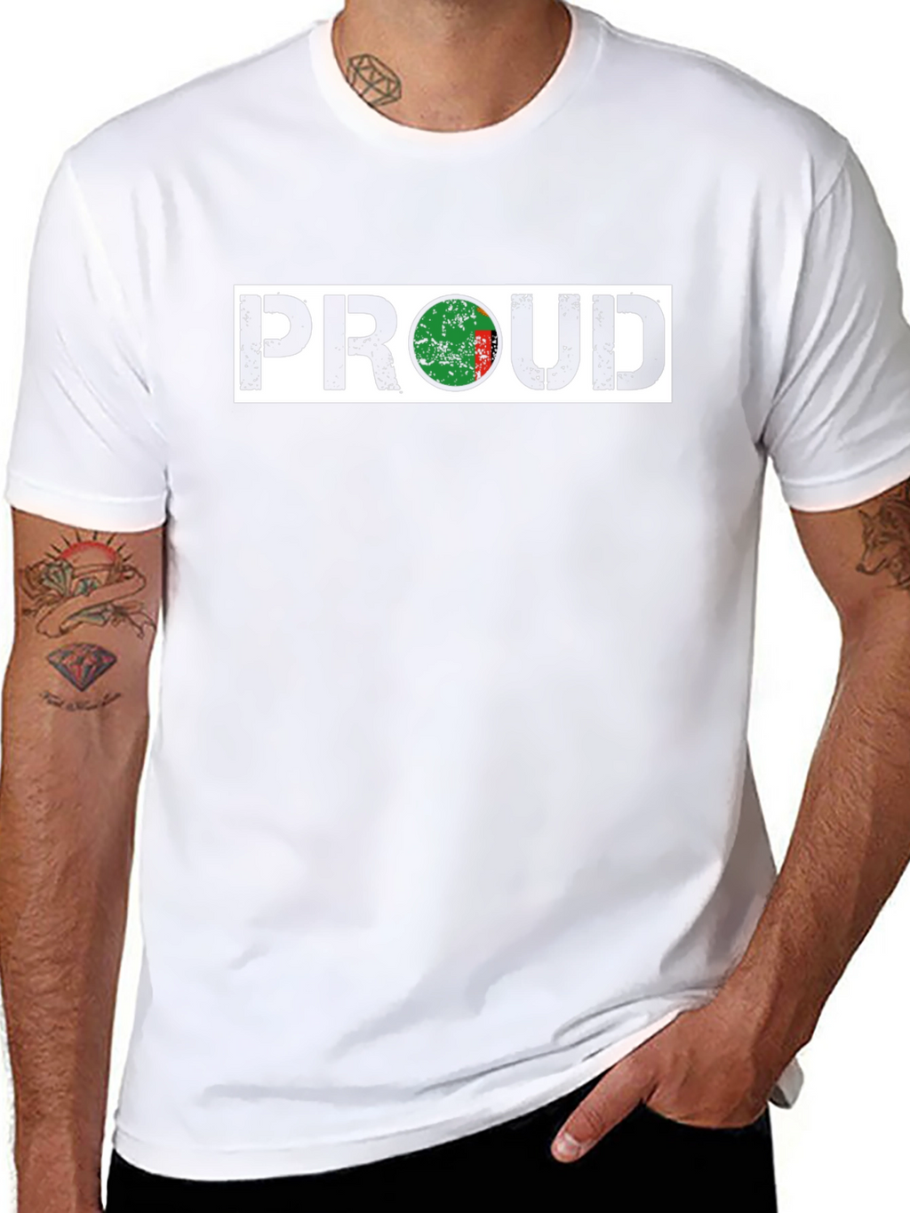 Proud Bangladesh Flag T-Shirt - Distressed Design