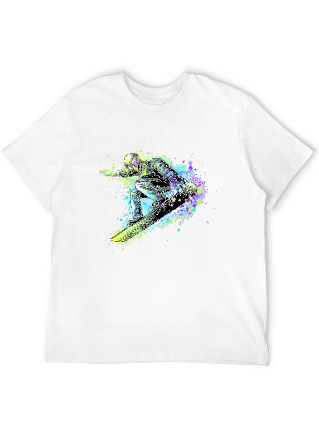 Snowboard Graphic Tee - Black T-Shirt