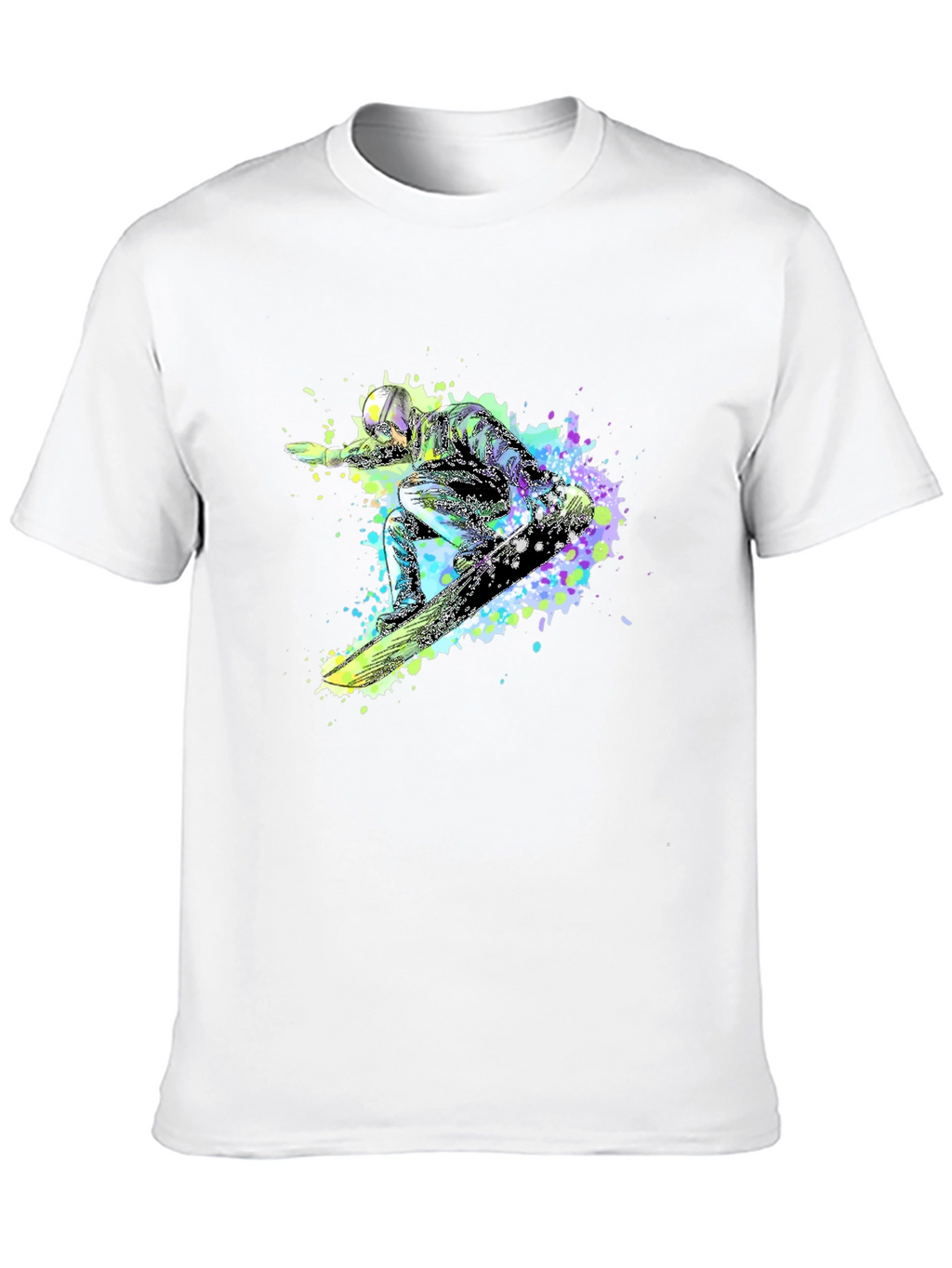 Snowboard Graphic Tee - Black T-Shirt