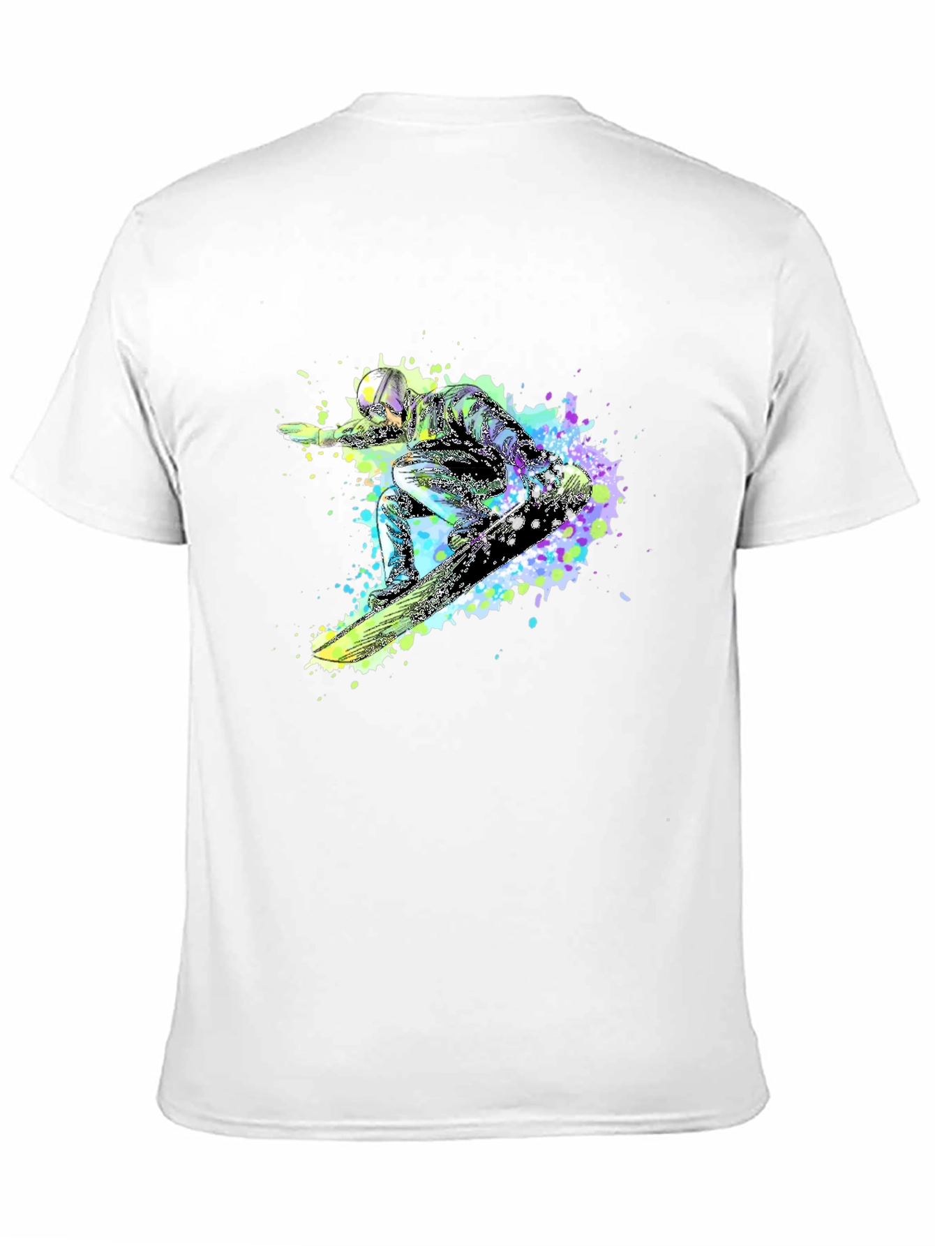 Snowboard Graphic Tee - Black T-Shirt